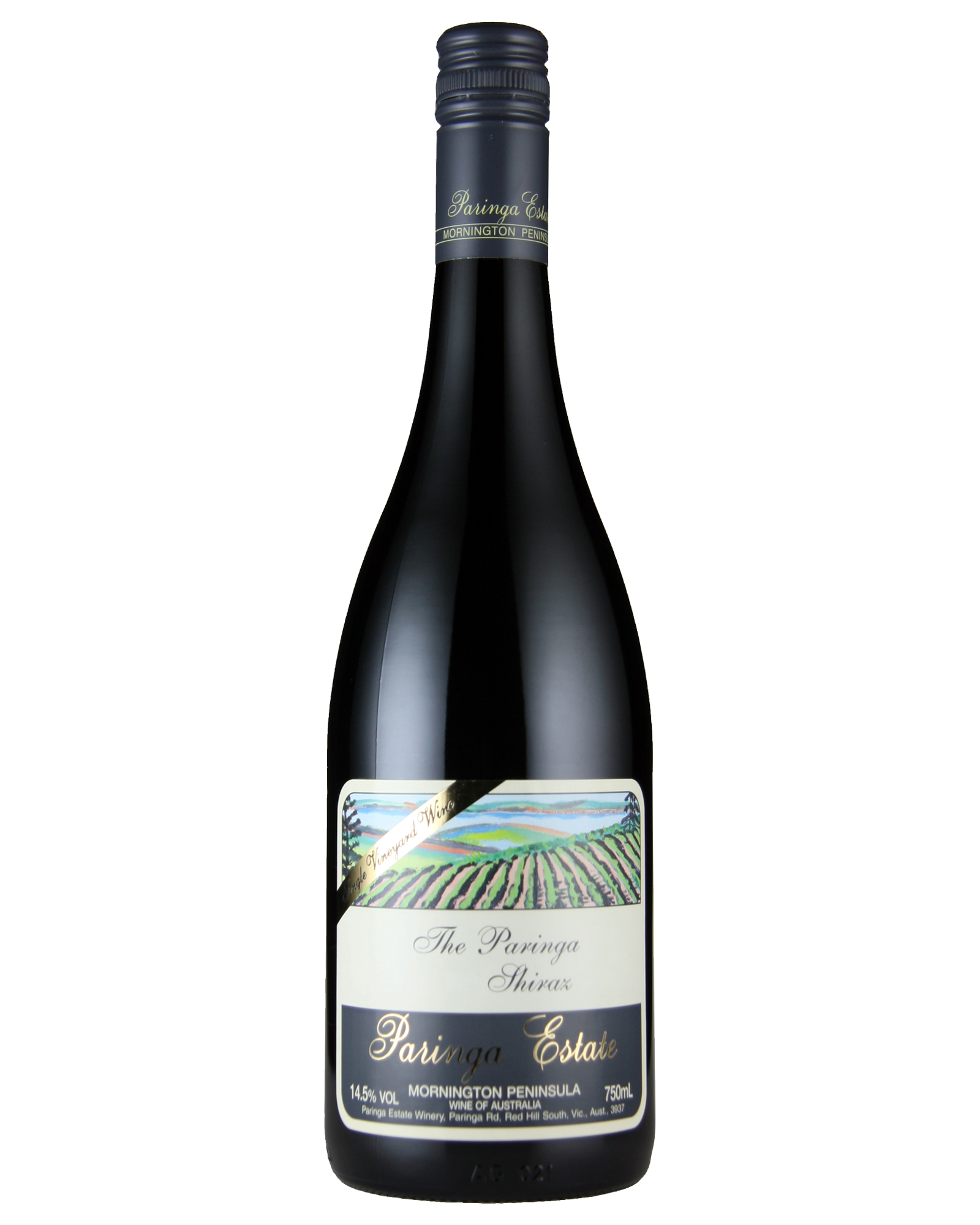 Paringa Estate The Paringa Shiraz — PNG format 1600×2000 pixels
