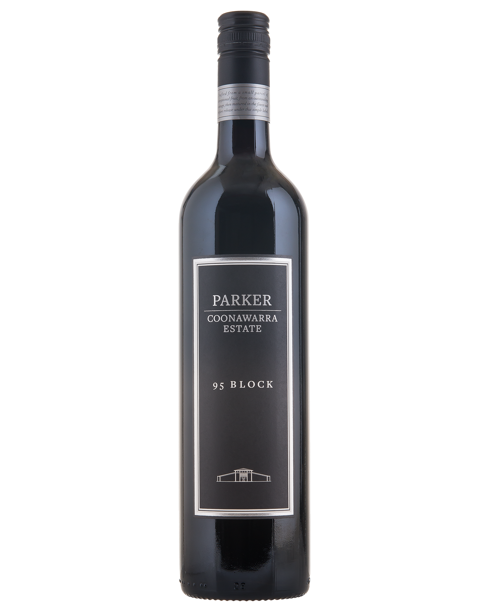 Parker Coonawarra Estate 95 Block Cabernet Sauvignon — PNG format 1600×2000 pixels