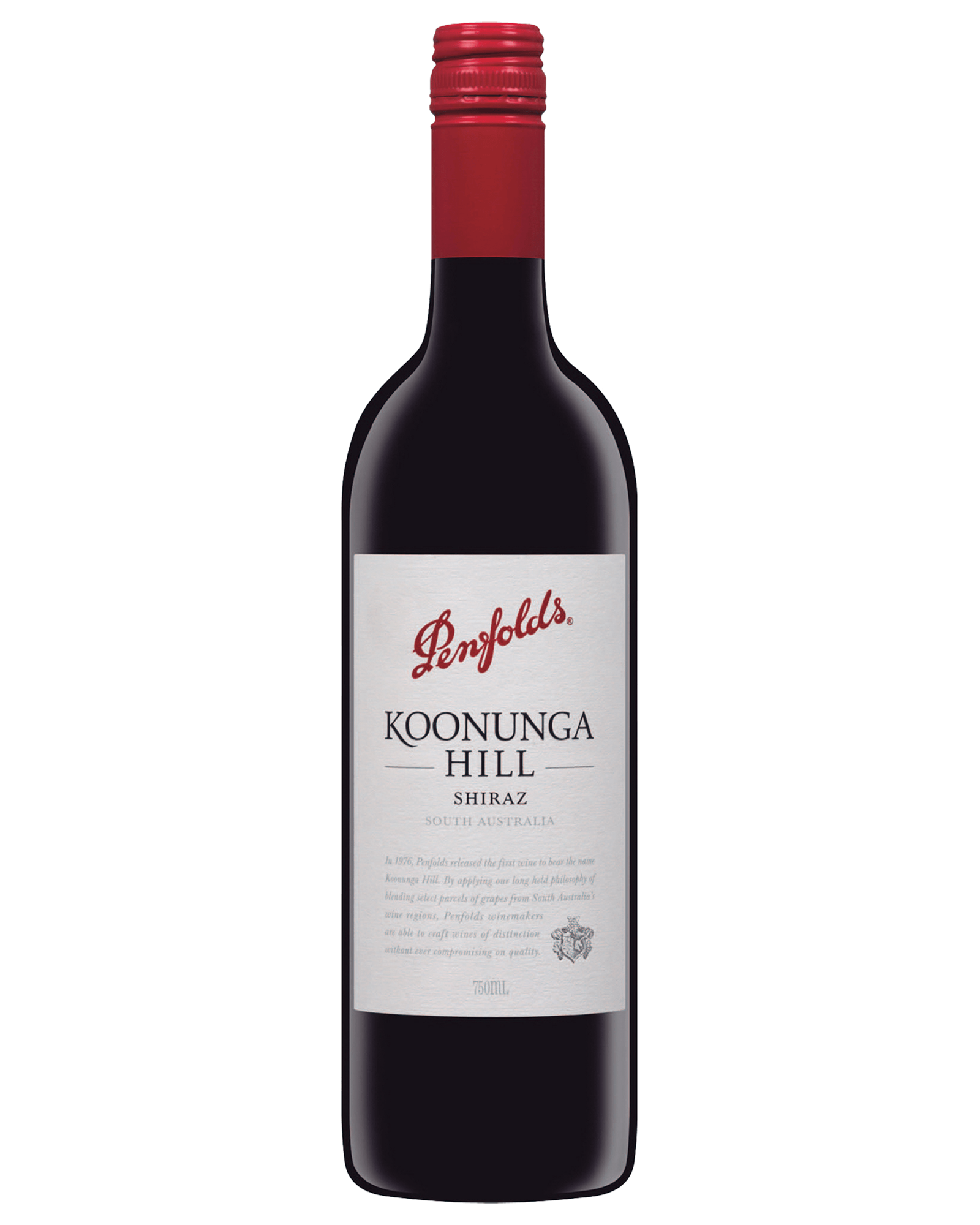 Penfolds Koonunga Hill Shiraz 2012 — PNG format 1600×2000 pixels