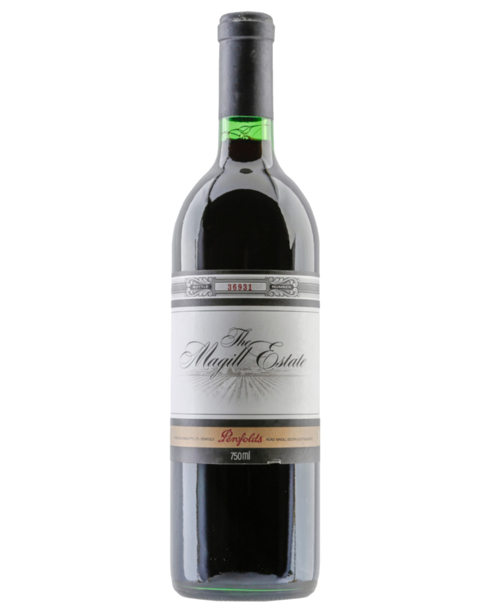 Penfolds Magill Estate Shiraz 1985 — PNG format 1600×2000 pixels