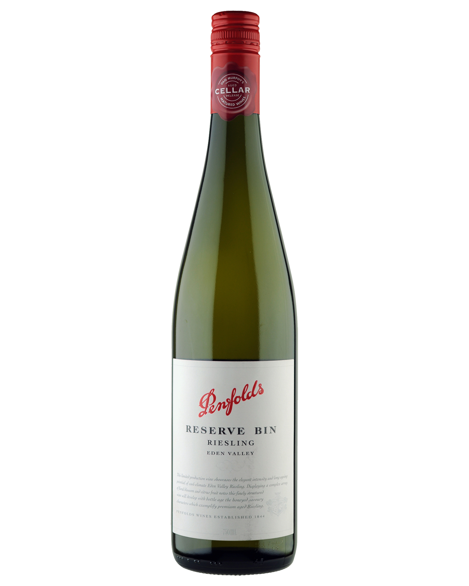 Penfolds Reserve Bin Riesling 2004 — PNG format 1600×2000 pixels