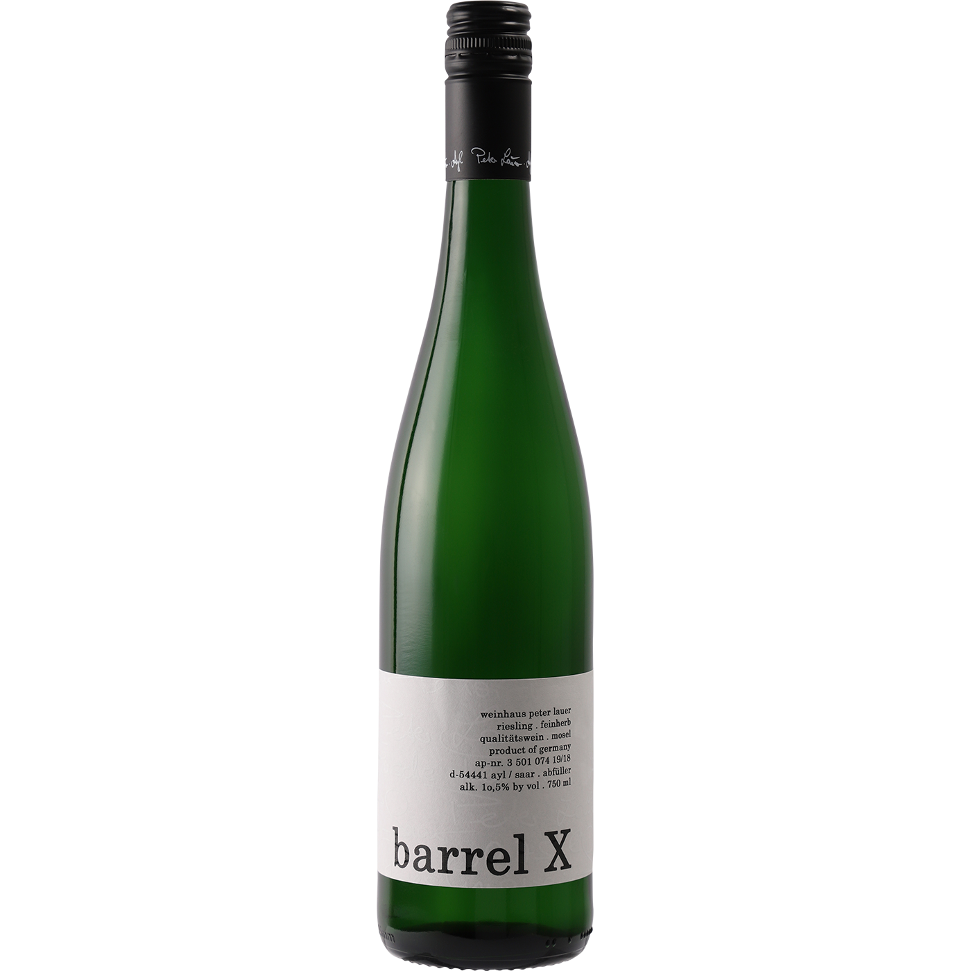 Peter Lauer Riesling Barrel X Feinherb Mosel 2019 thumbnail