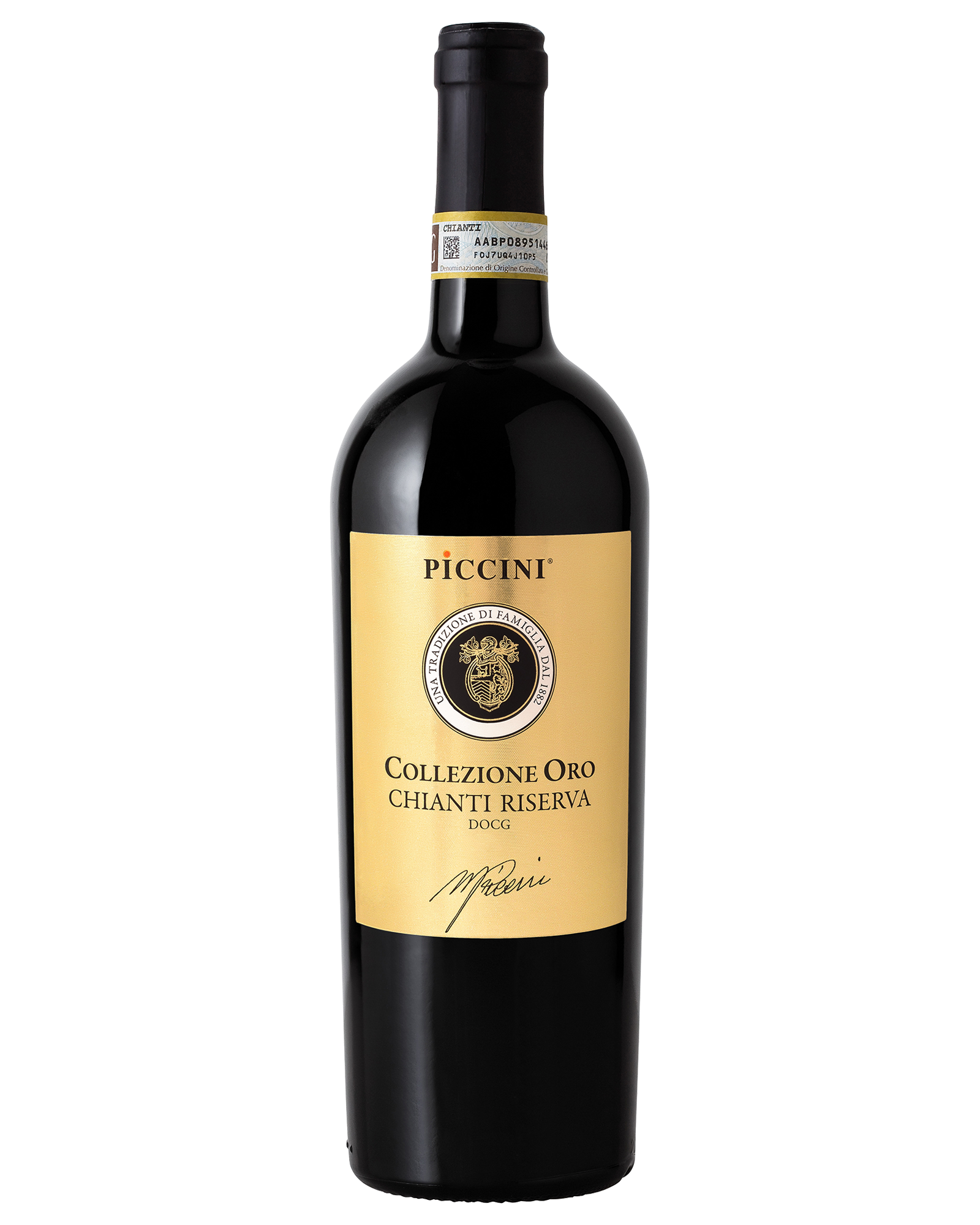 Piccini Chianti Riserva Collezione Oro — PNG format 1600×2000 pixels