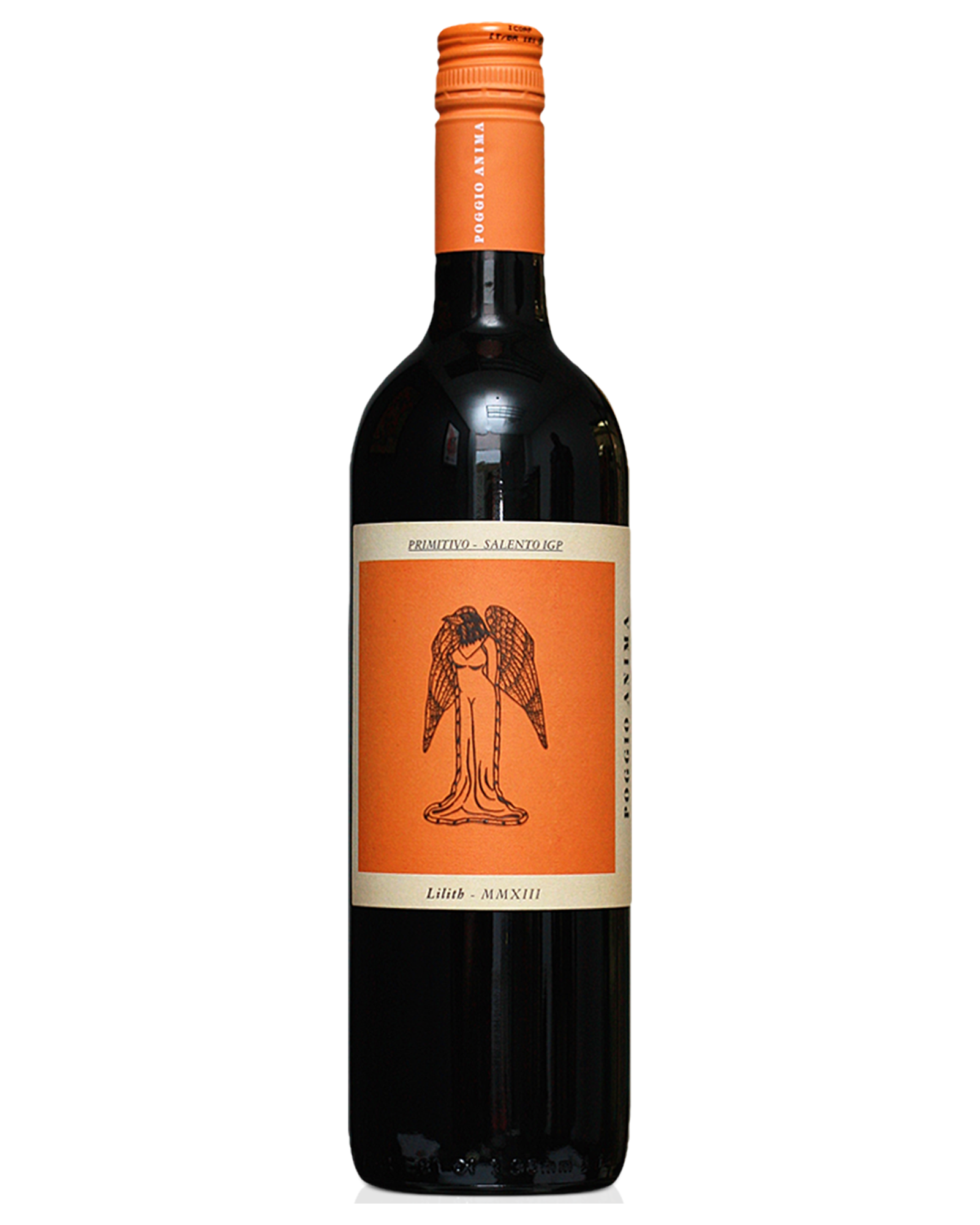 Poggio Anima ‘Lilith’ Primitivo Salento IGP — PNG format 1600×2000 pixels