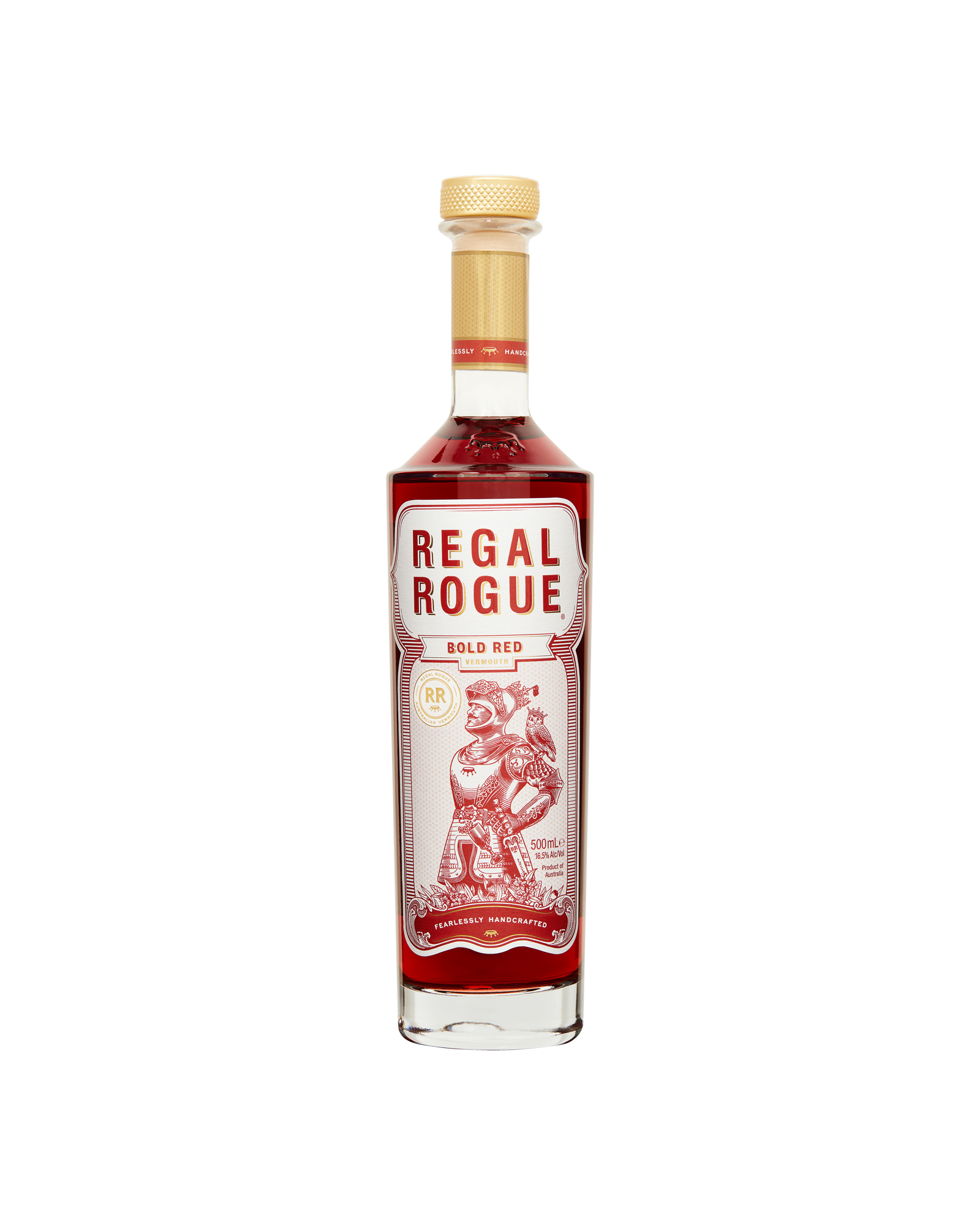 Regal Rogue Bold Red Vermouth 500mL — PNG format 1600×2000 pixels