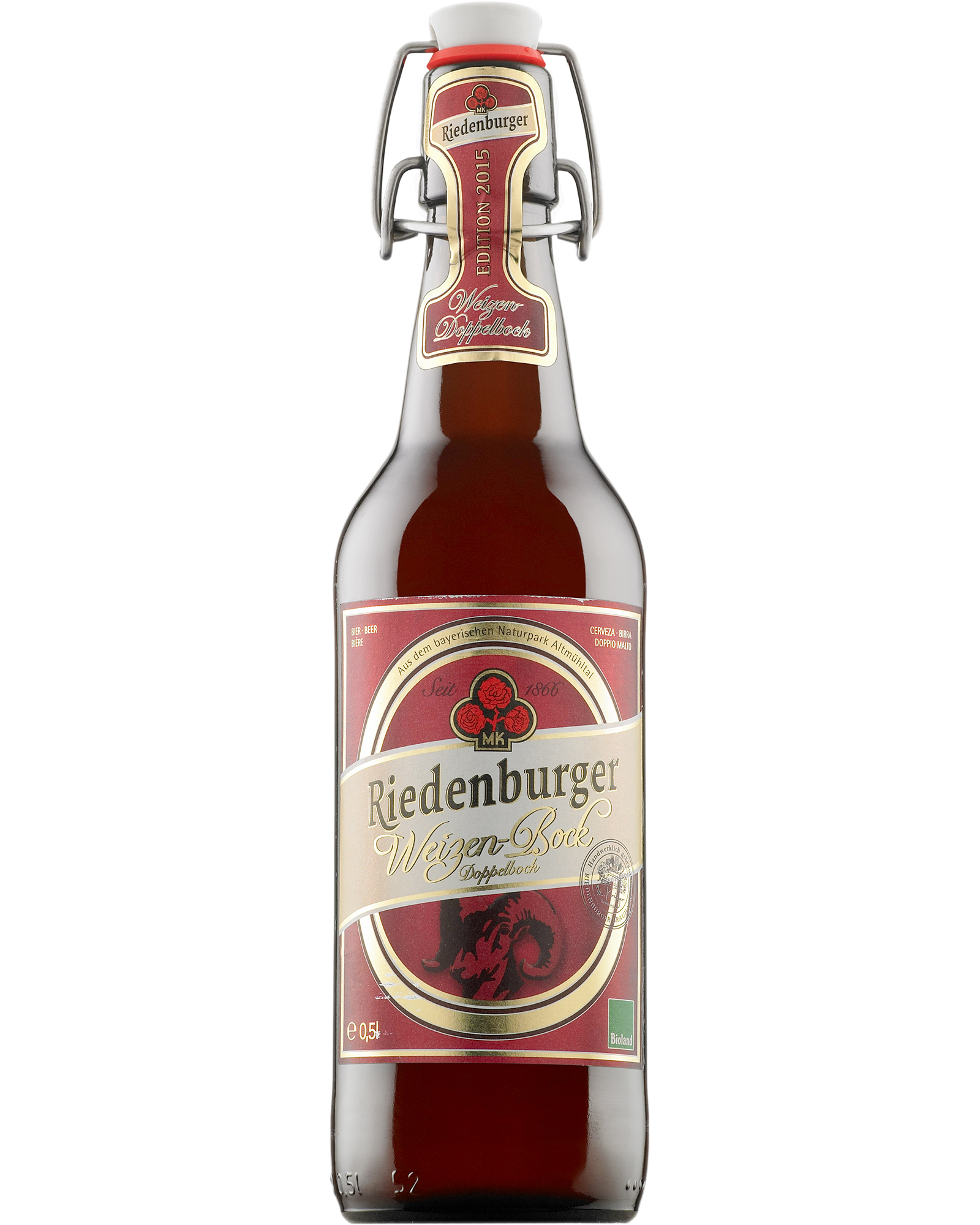 Riedenburger Brauhaus Weizenbock — PNG format 1600×2000 pixels