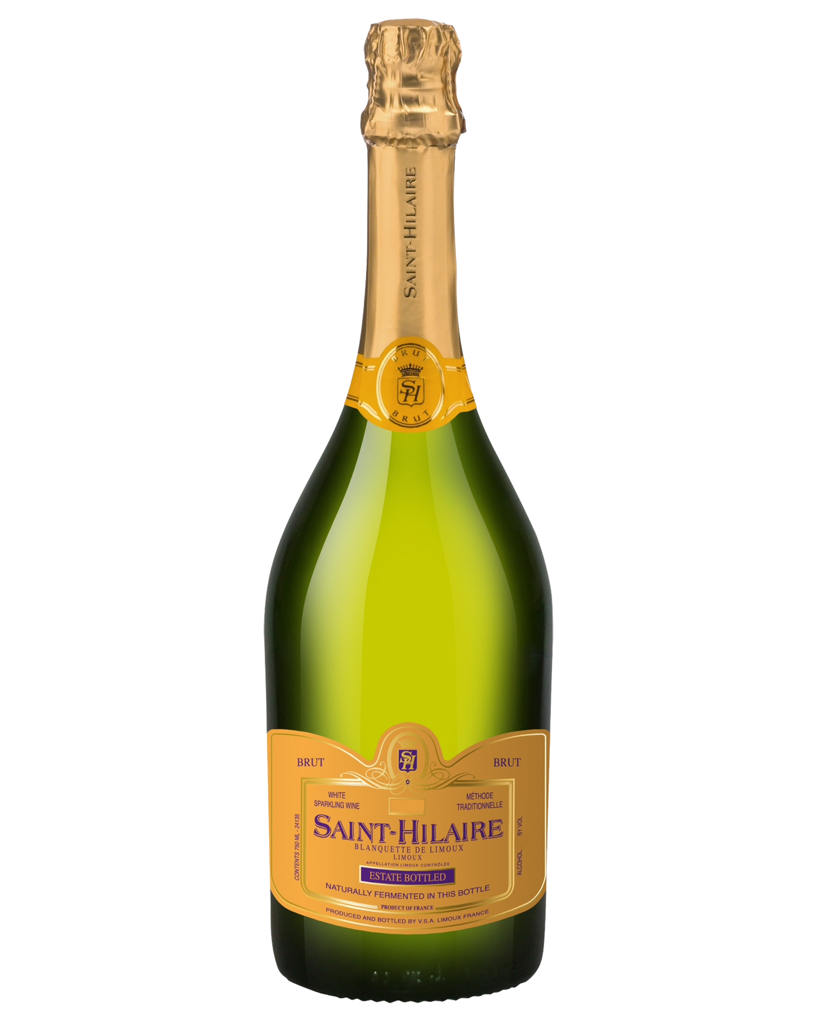 Saint-Hilaire Blanquette de Limoux Brut — PNG format 1600×2000 pixels
