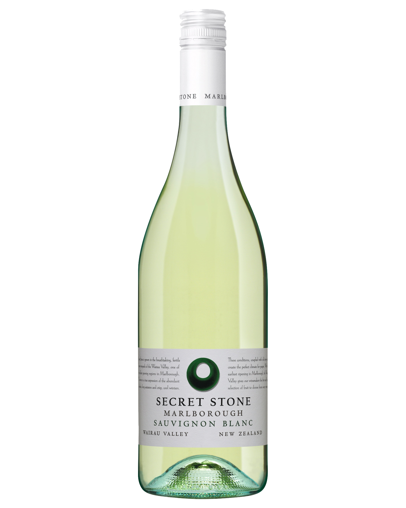 Secret Stone Marlborough Sauvignon Blanc — PNG format 1600×2000 pixels
