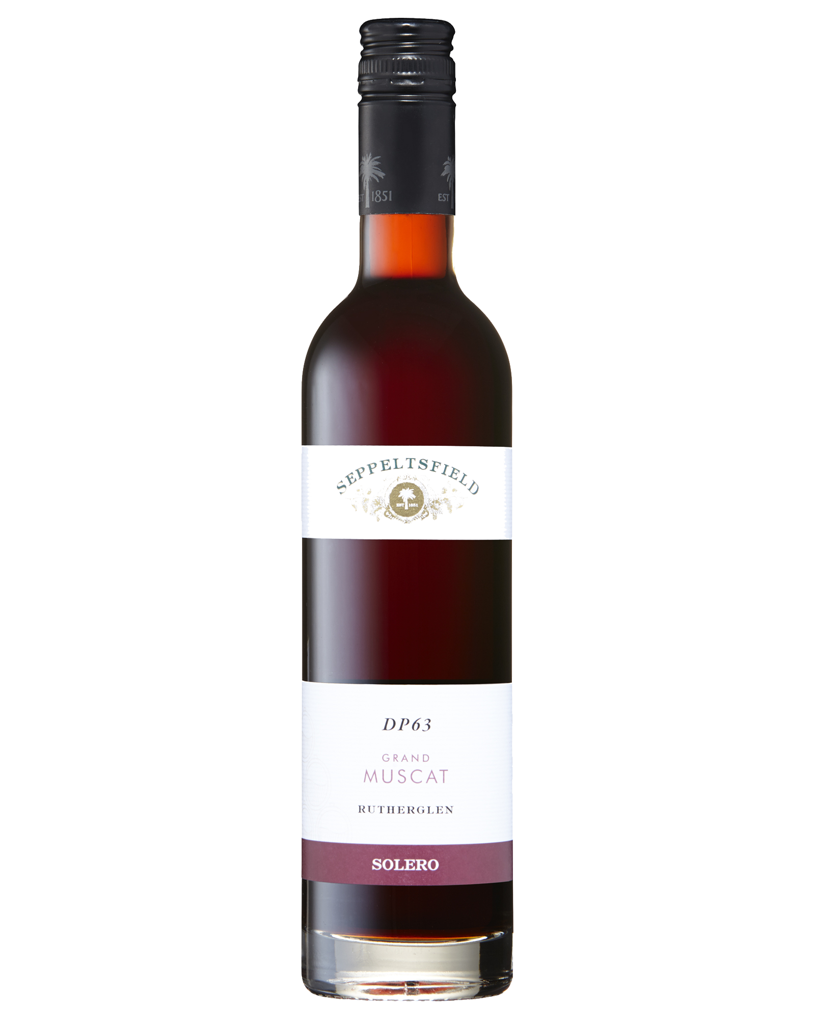 Seppeltsfield DP63 Grand Muscat 500mL — PNG format 1600×2000 pixels