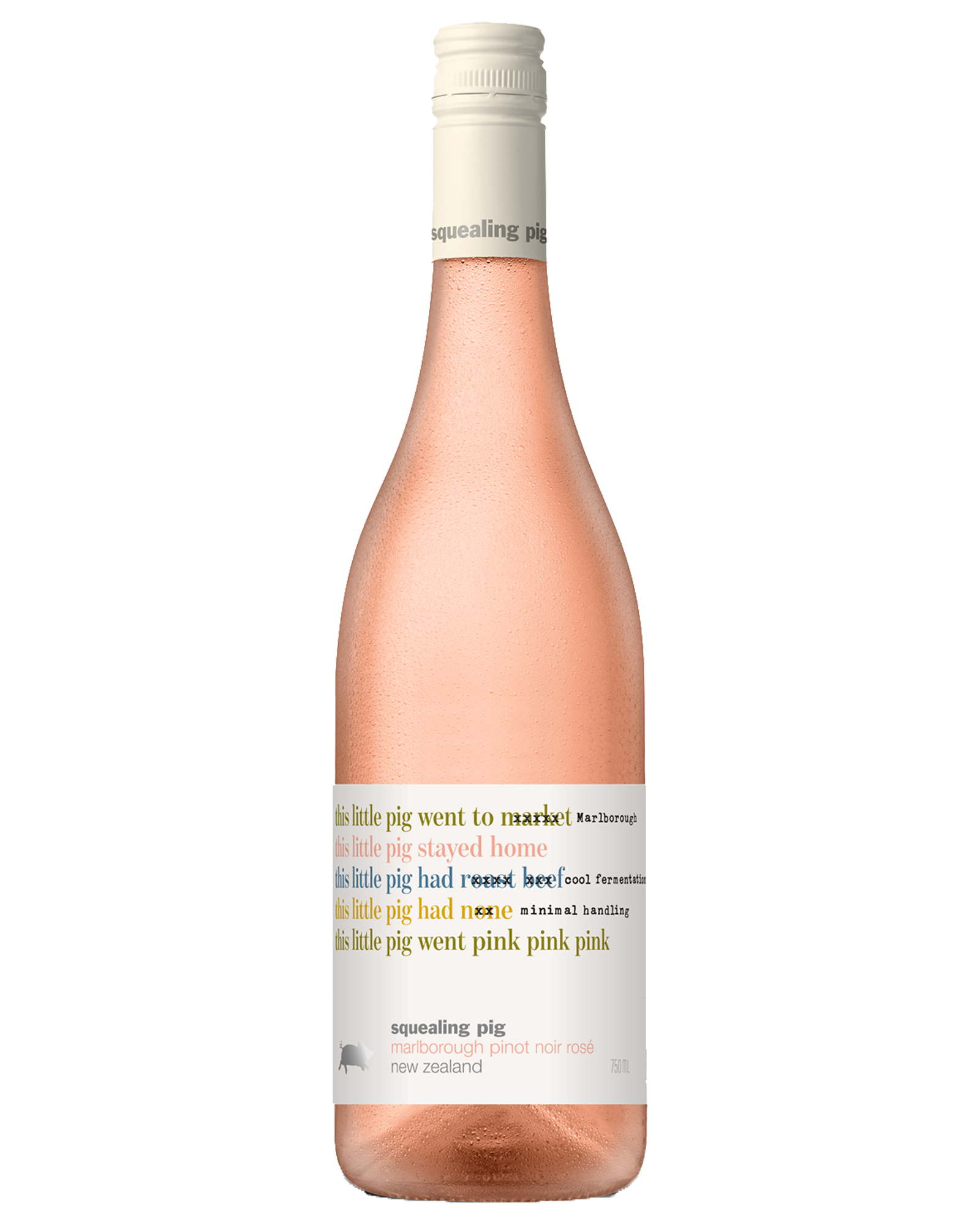 Squealing Pig Pinot Noir Rosé — PNG format 1600×2000 pixels
