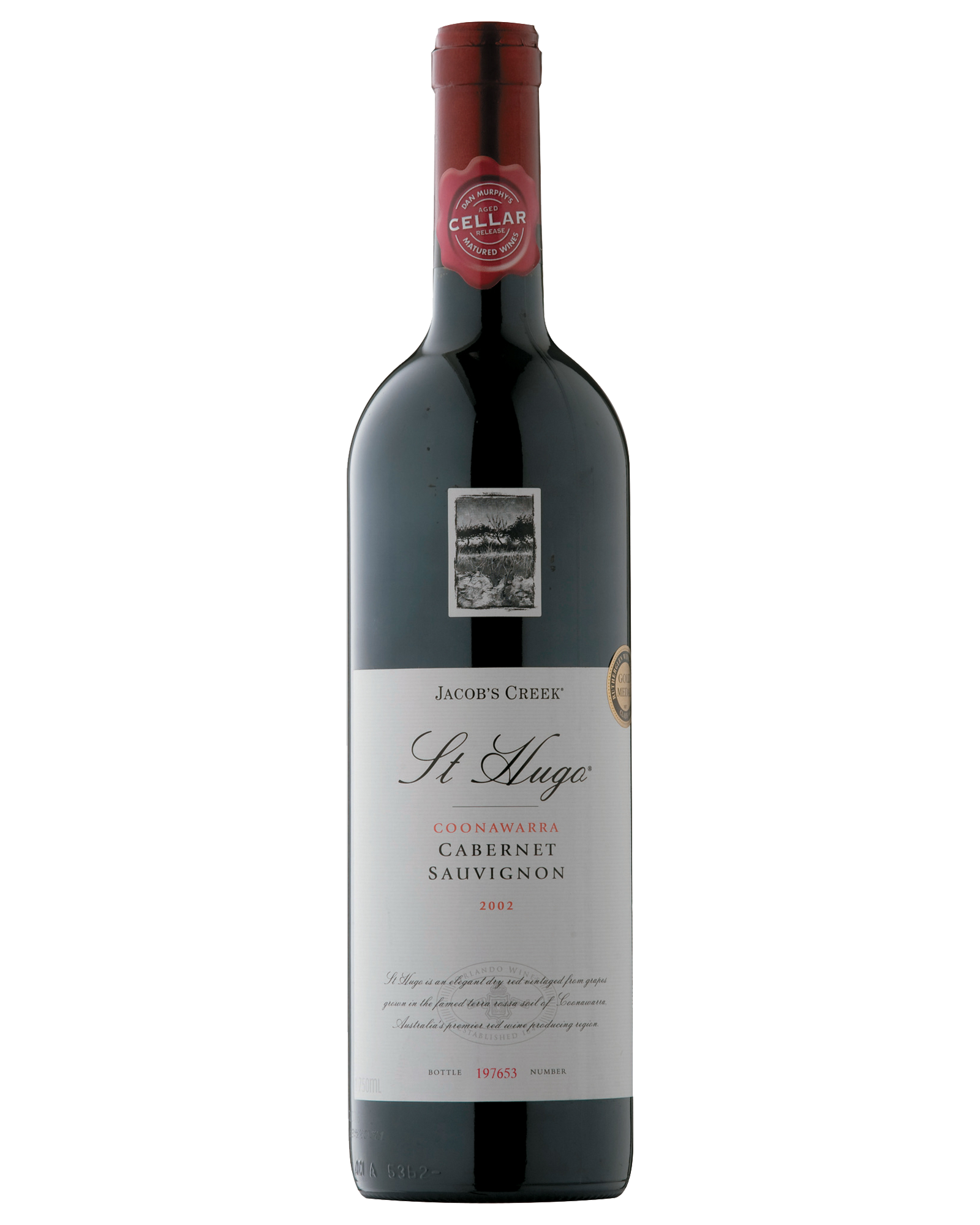St Hugo Cabernet Sauvignon 2002 — PNG format 1600×2000 pixels