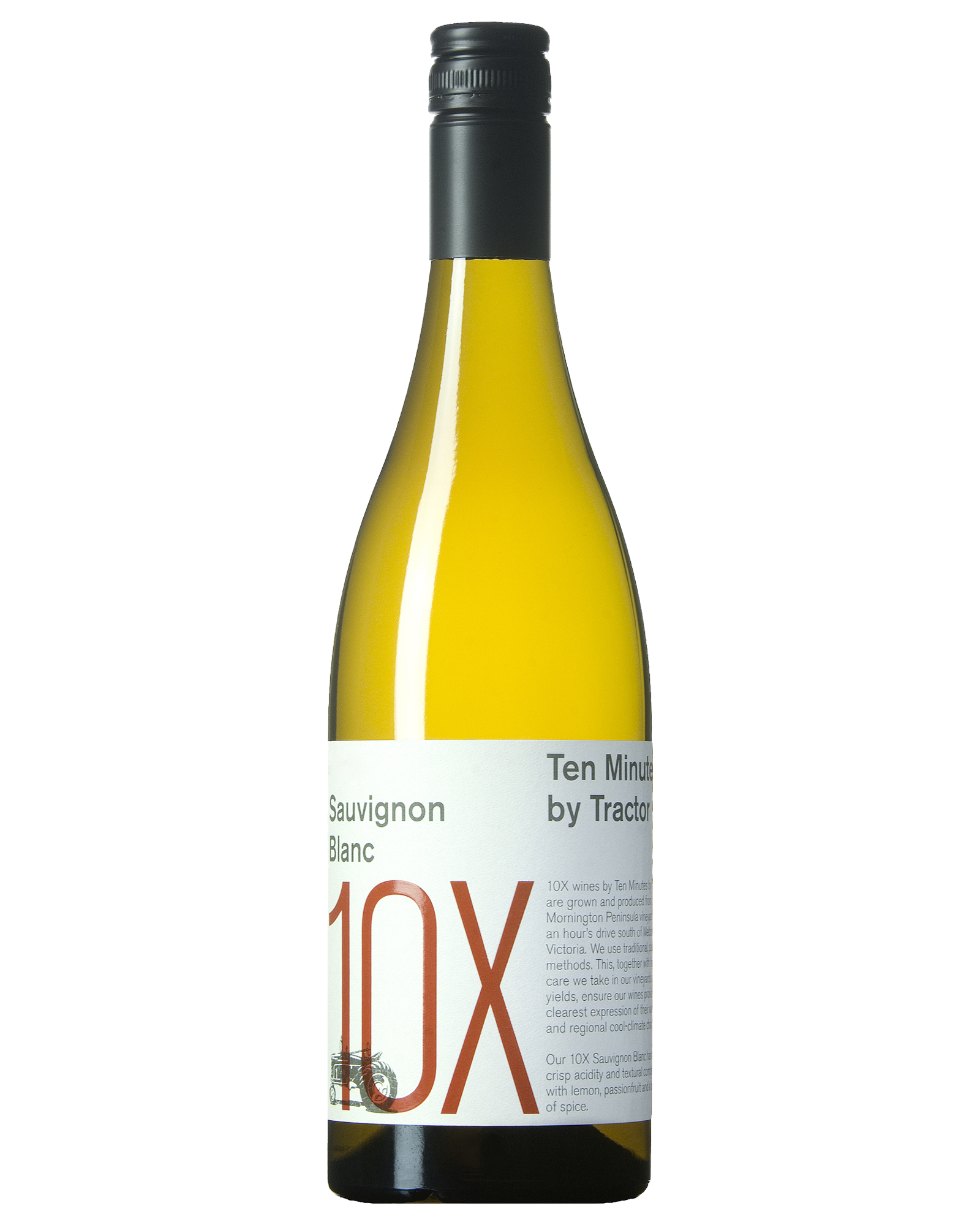 Ten Minutes by Tractor 10X Sauvignon Blanc — PNG format 1600×2000 pixels