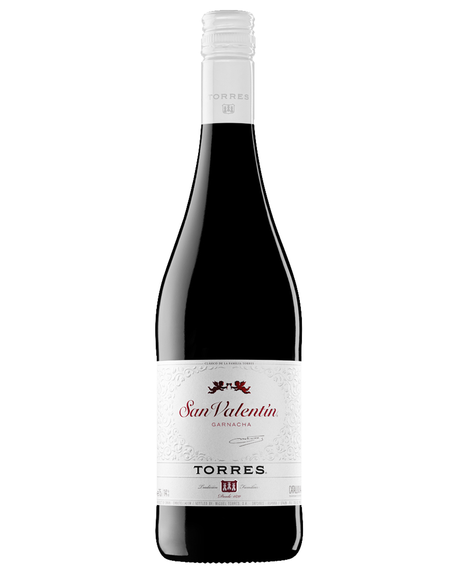 Torres San Valentín Garnacha — PNG format 1600×2000 pixels