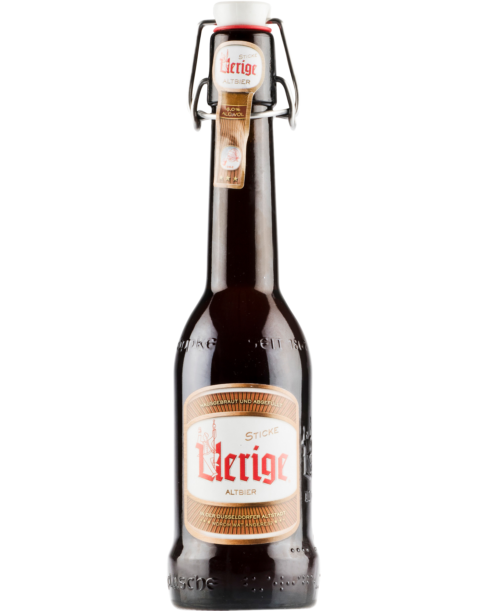 Uerige Sticke Altbier — PNG format 1600×2000 pixels