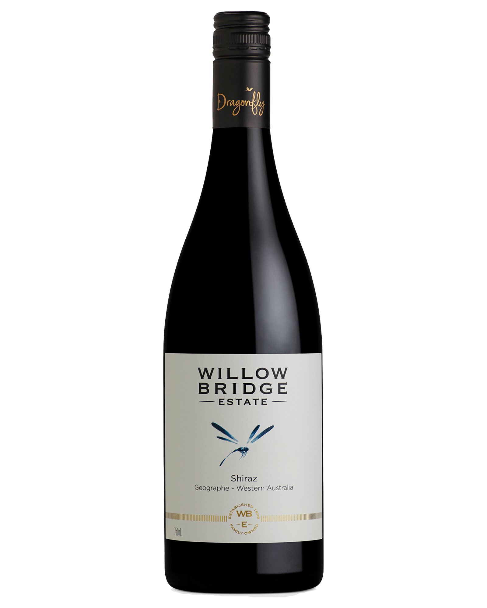 Willow Bridge Estate Dragonfly Shiraz — PNG format 1600×2000 pixels