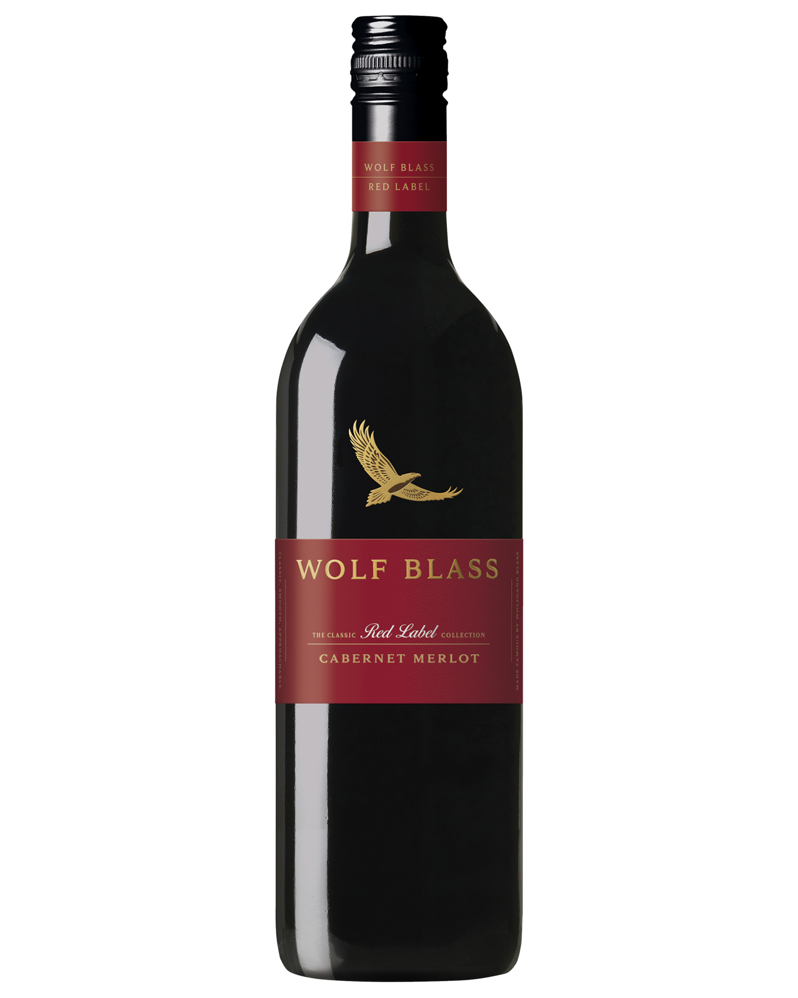Wolf Blass Red Label Cabernet Merlot — PNG format 1600×2000 pixels