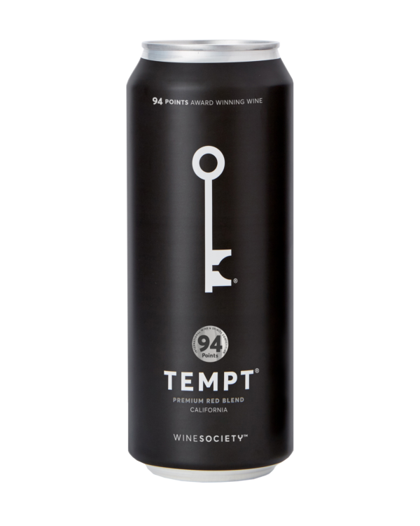 Wine Society Tempt Red Blend — PNG format 1600×2000 pixels