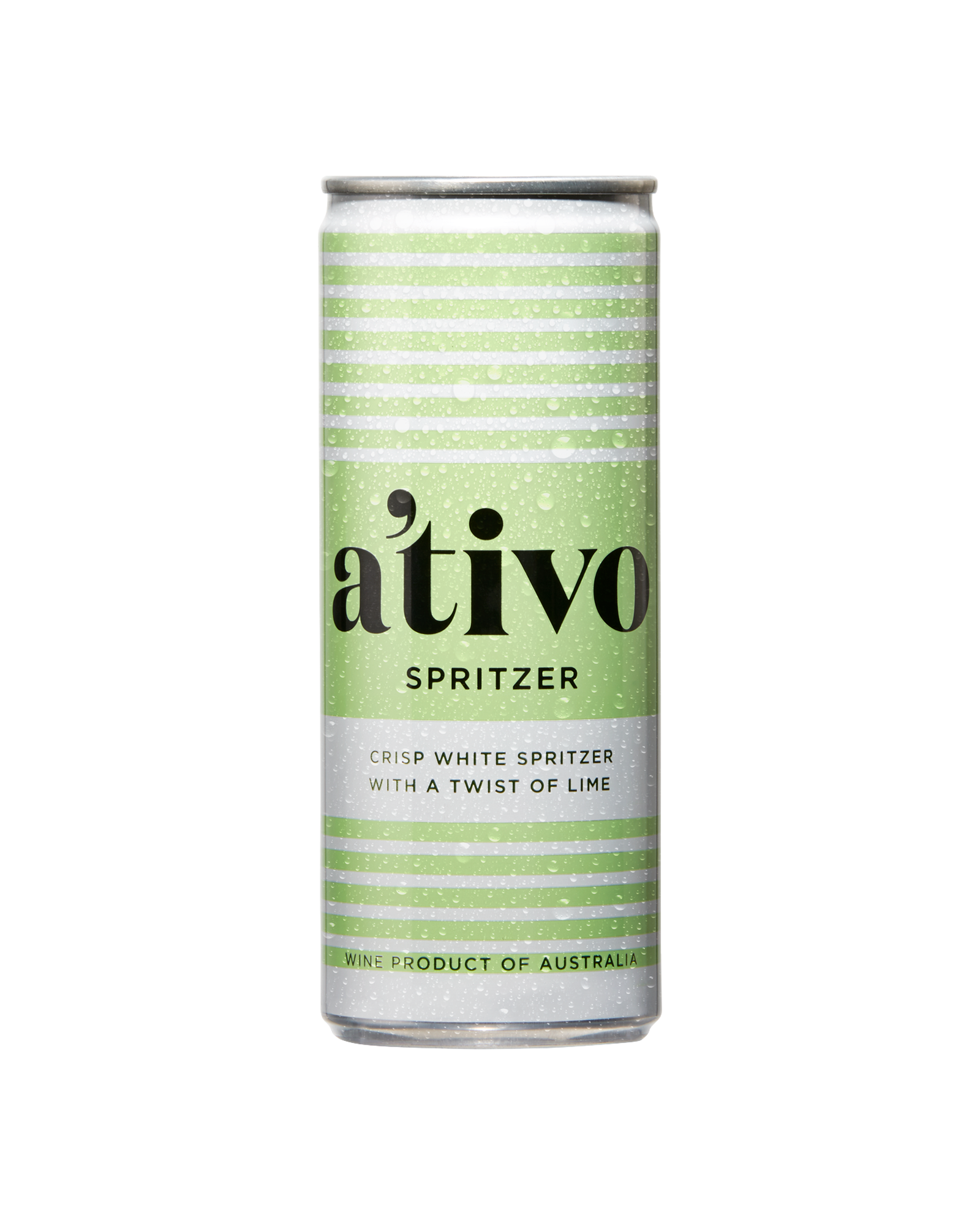Ativo Spritzer Crisp White Cans 250mL