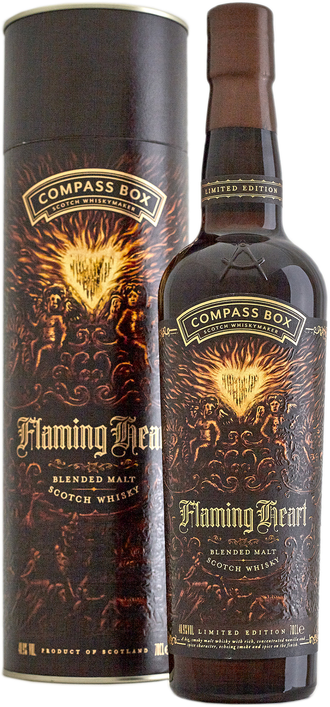 Compass Box Flaming Heart 6th Edition Blended Malt
