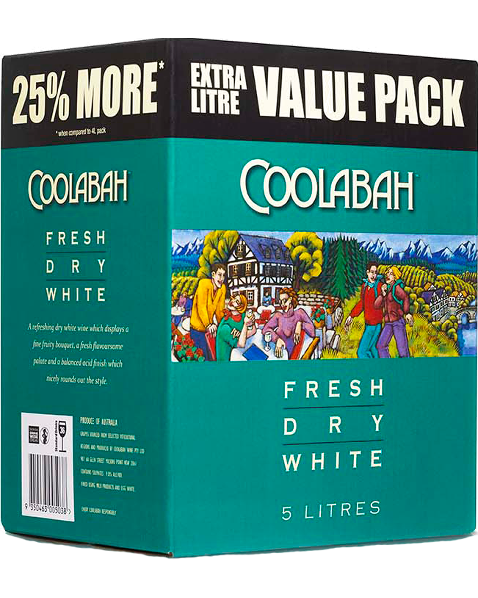 Coolabah Fresh Dry White Cask 5L