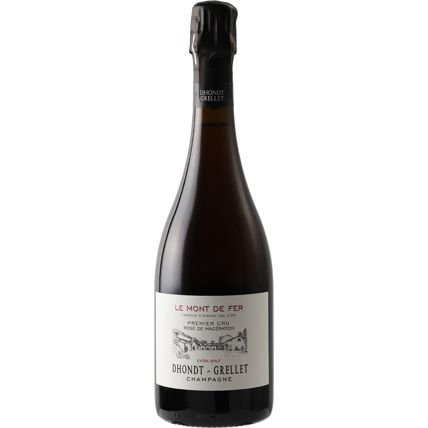 Dhondt-Grellet Le Mont De Fer Extra Brut Rose Champagne 2015