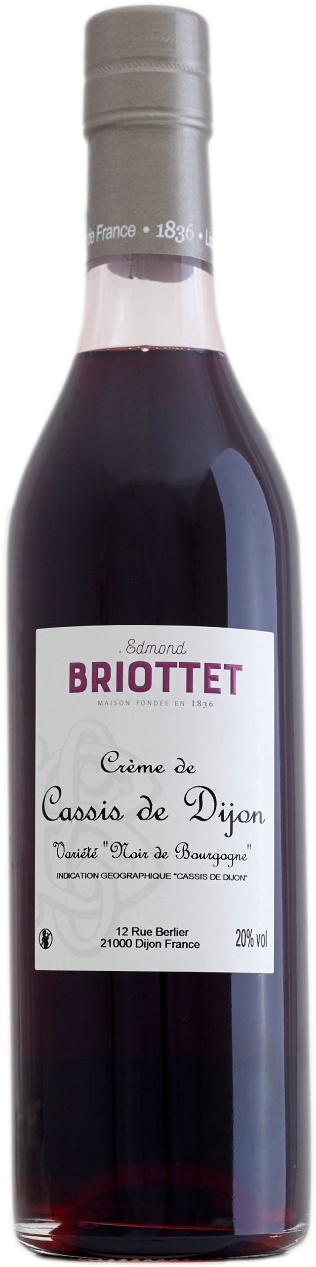 Edmond Briottet Crème de Cassis de Dijon
