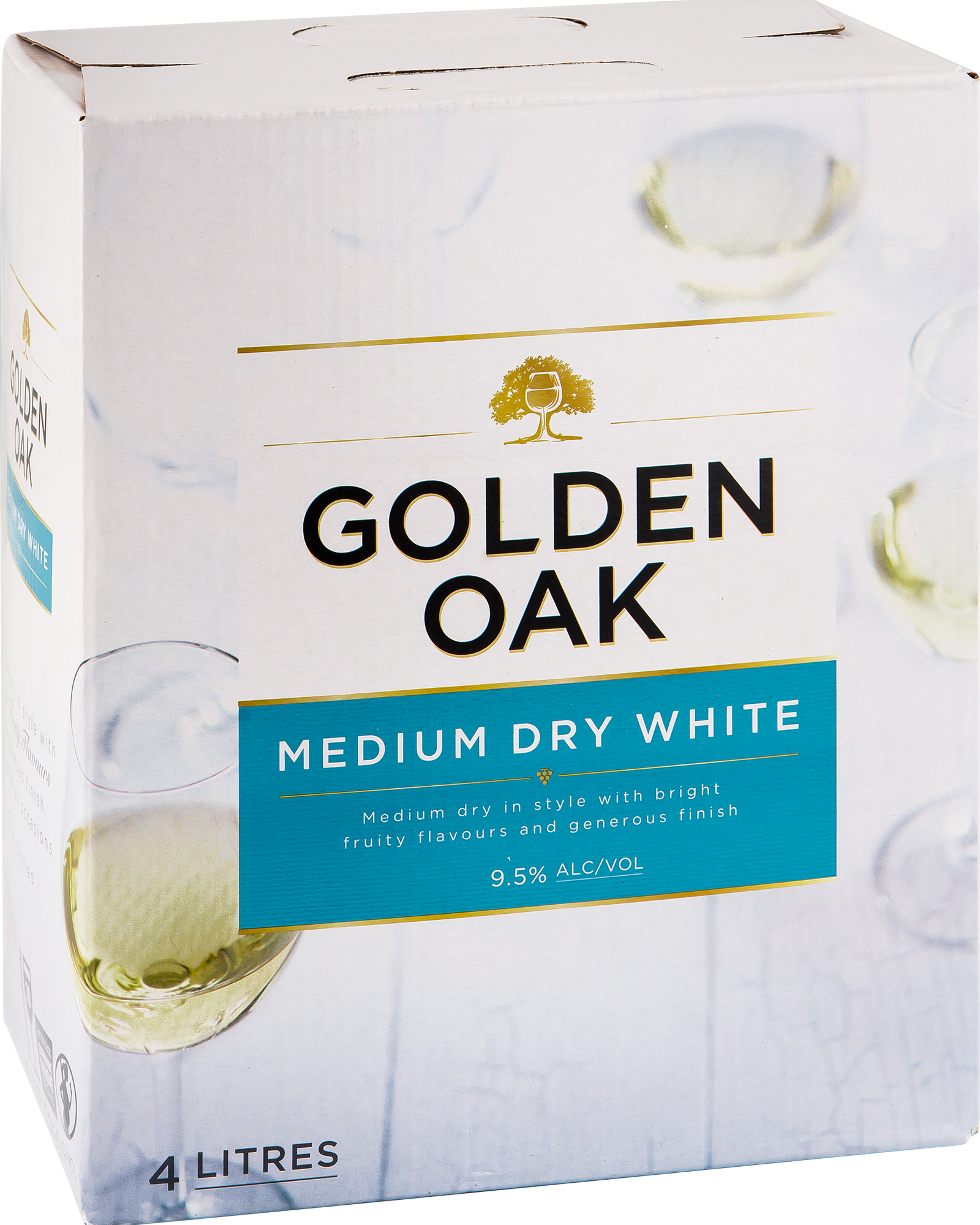 Golden Oak Medium Dry White Cask 4L