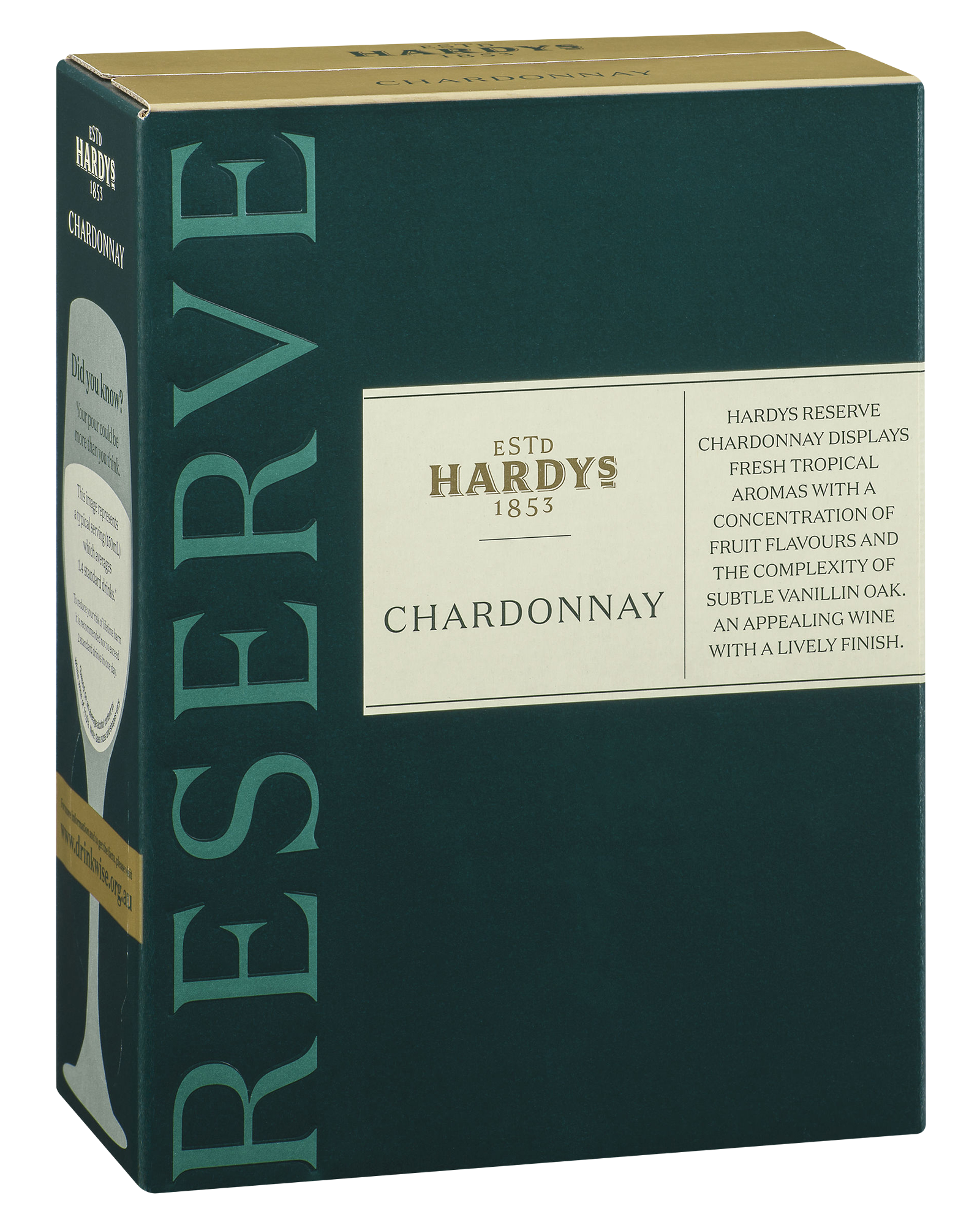 Hardys Reserve Chardonnay Cask 3L