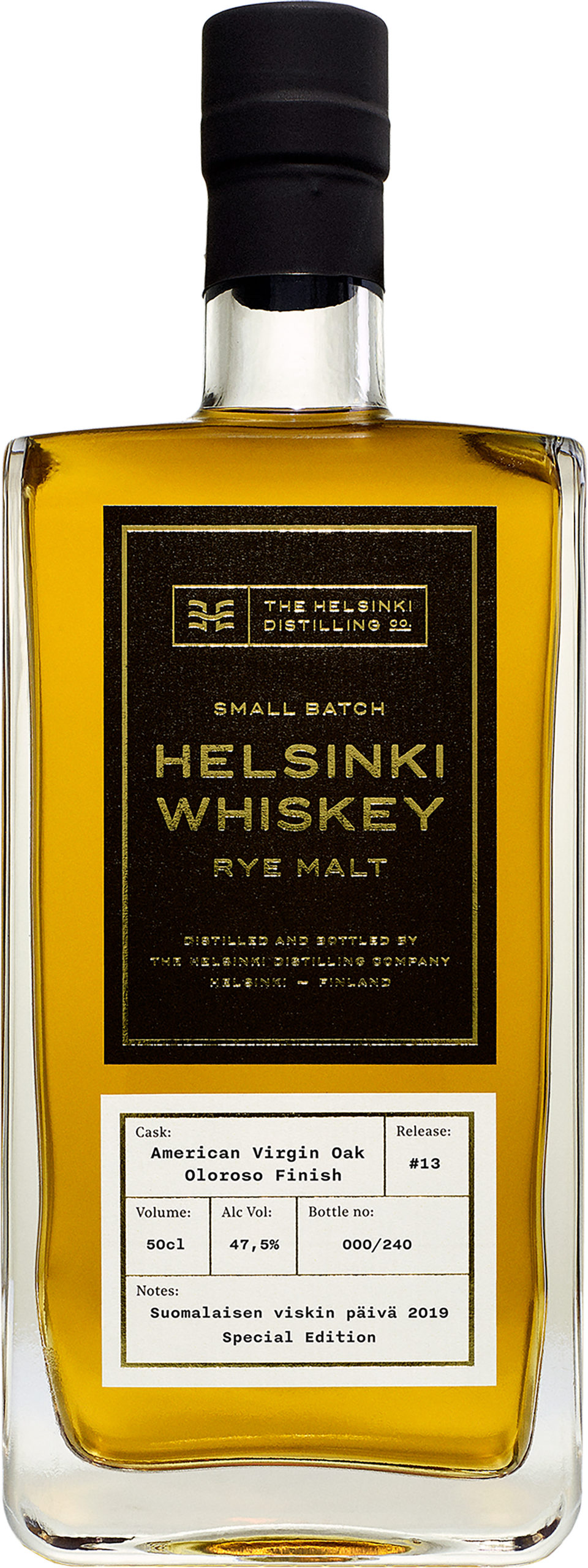 Helsinki Whiskey Release #13 Oloroso Finish Rye Malt