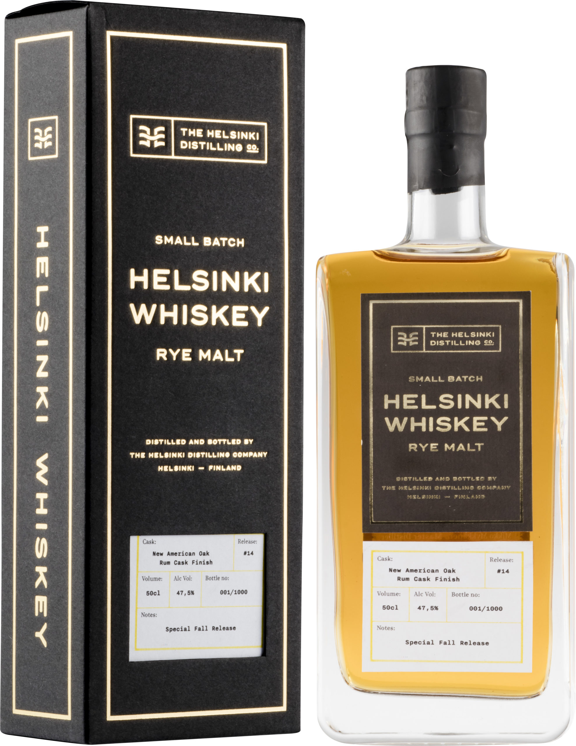 Helsinki Whiskey Release #14 Rum Cask Finish Rye Malt