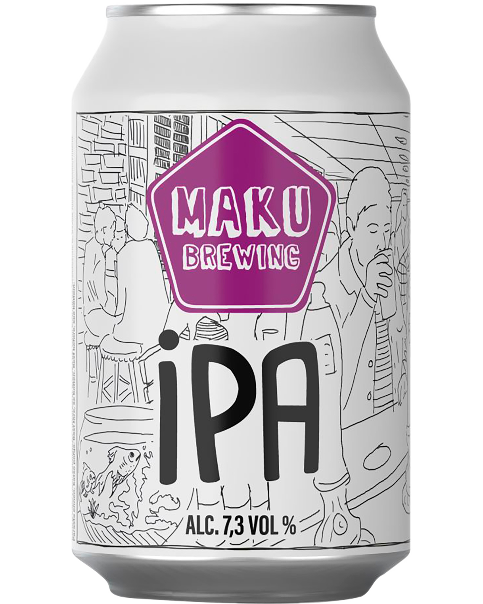 Maku Brewing IPA can