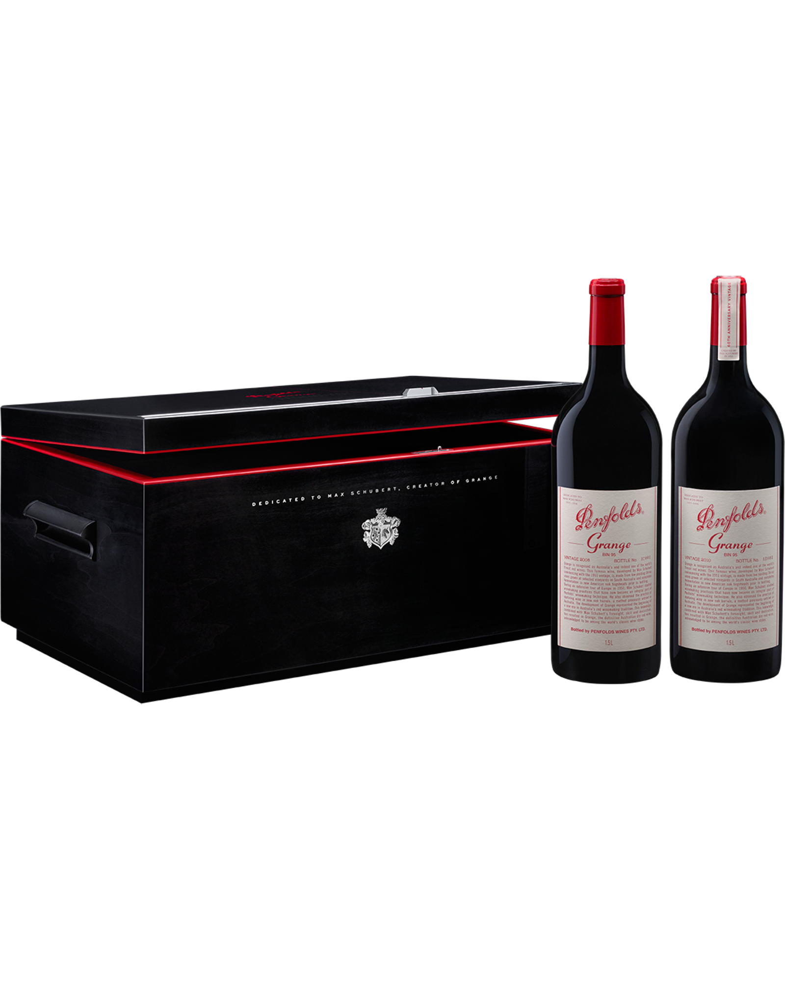 Penfolds Grange Magnum Twin Pack 2008 and 2010