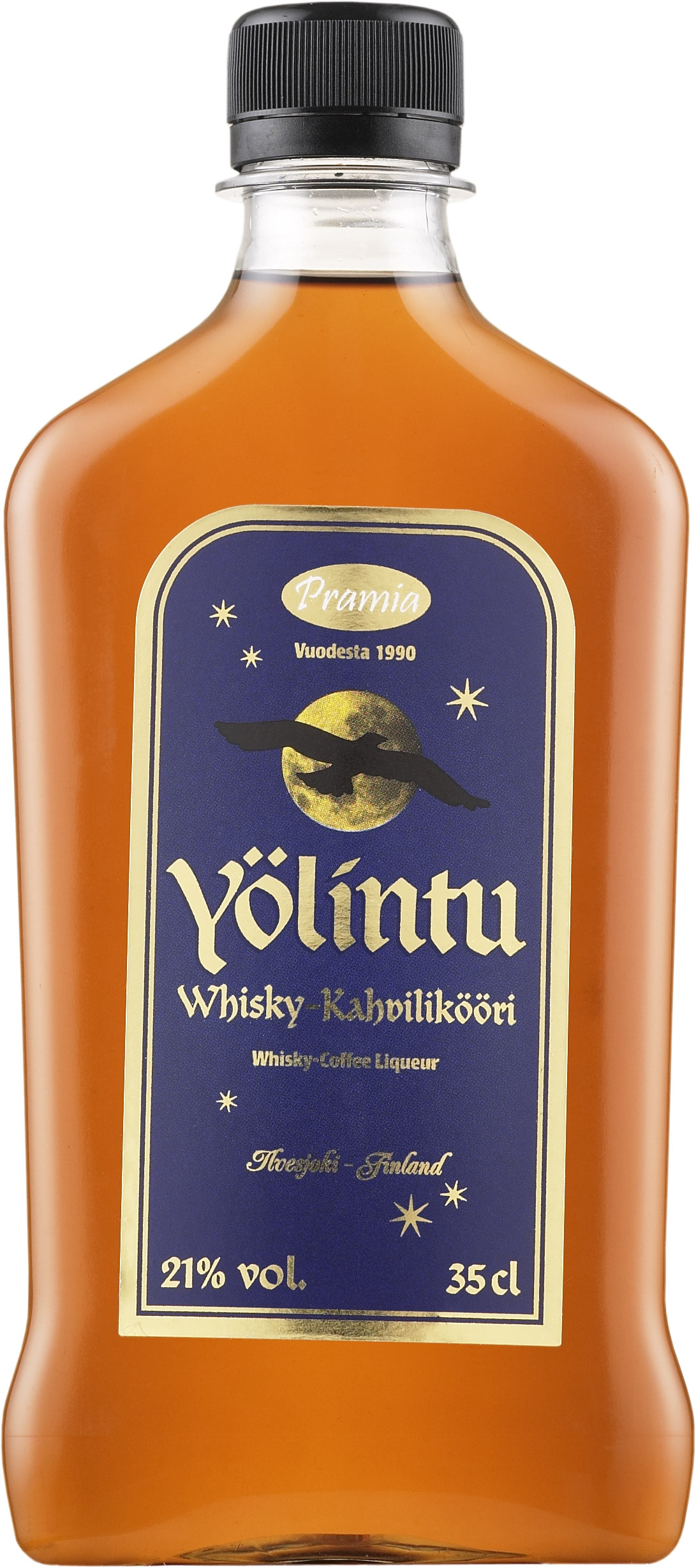 Pramia Yölintu Whisky-Kahvilikööri plastic bottle