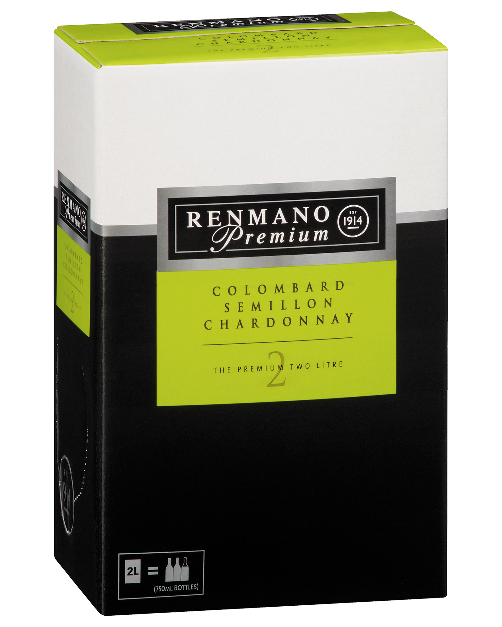 Renmano Colombard Chardonnay Cask 2L