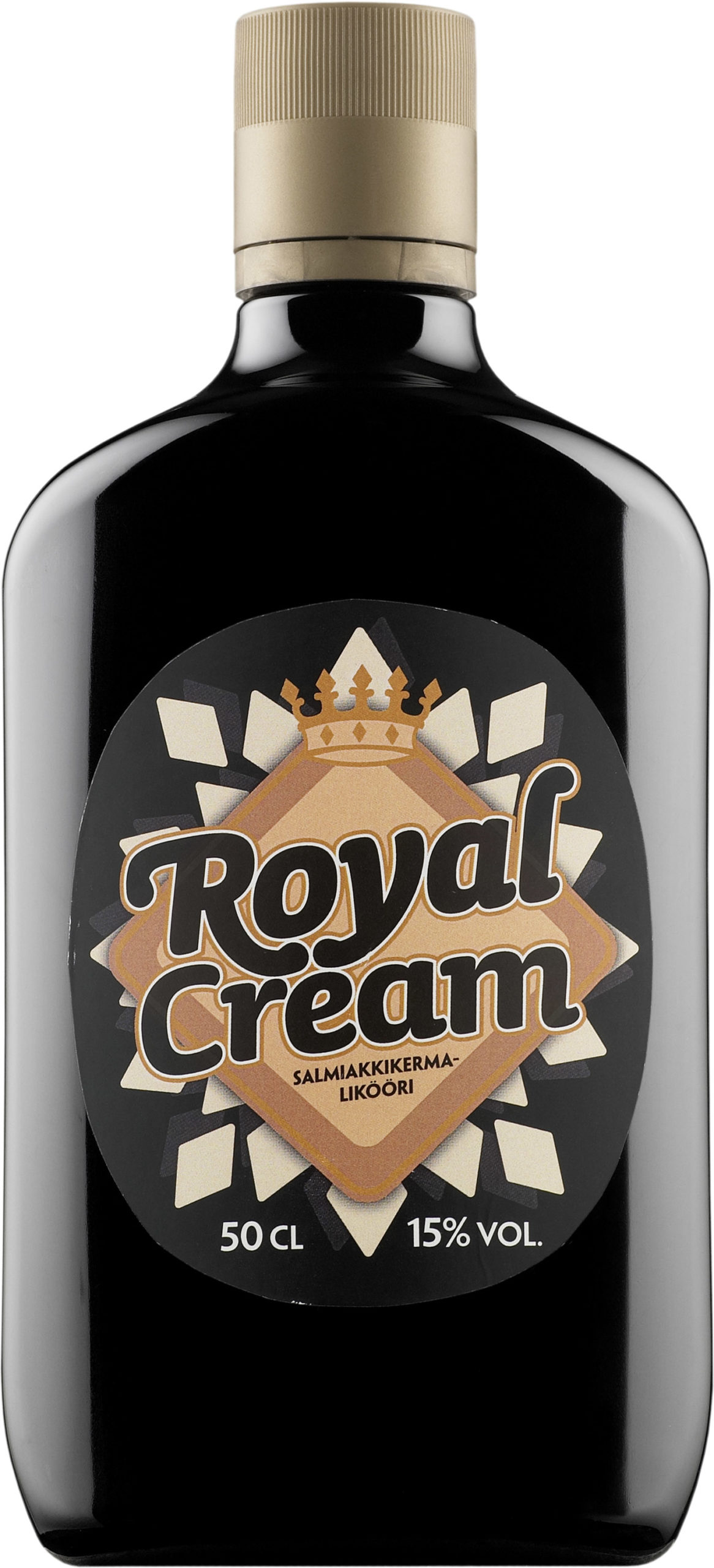 Royal Cream Salmiakkikermalikööri plastic bottle