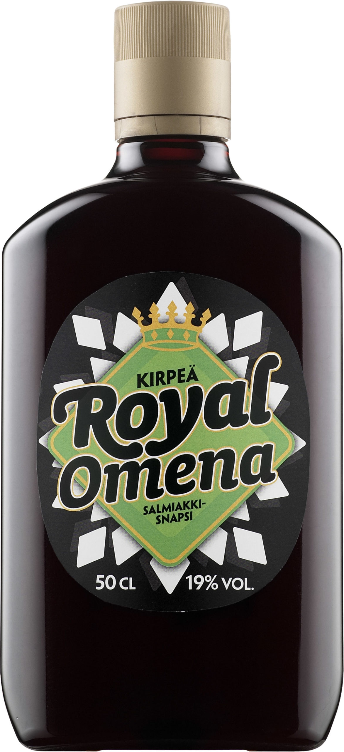 Royal Kirpeä Omena Salmiakkisnapsi plastic bottle