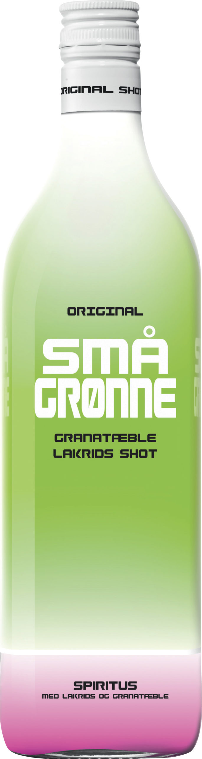 Små Gronne Granatable Lakrids Shot plastic bottle