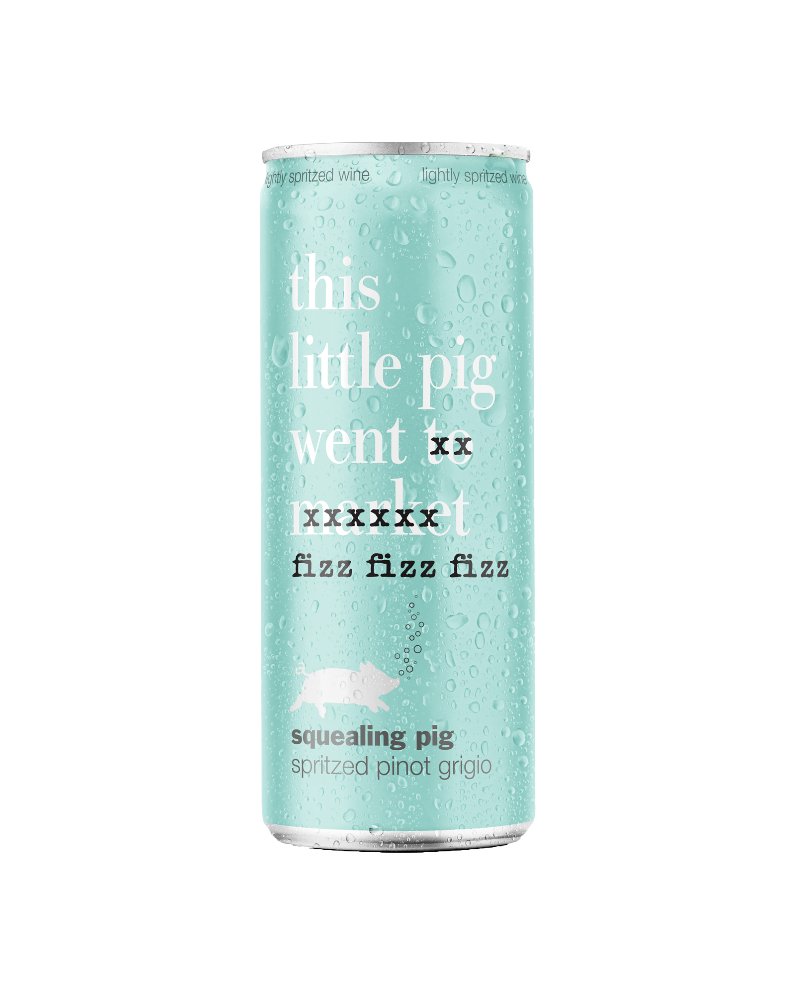 Squealing Pig Spritzed Pinot Grigio Cans 250mL