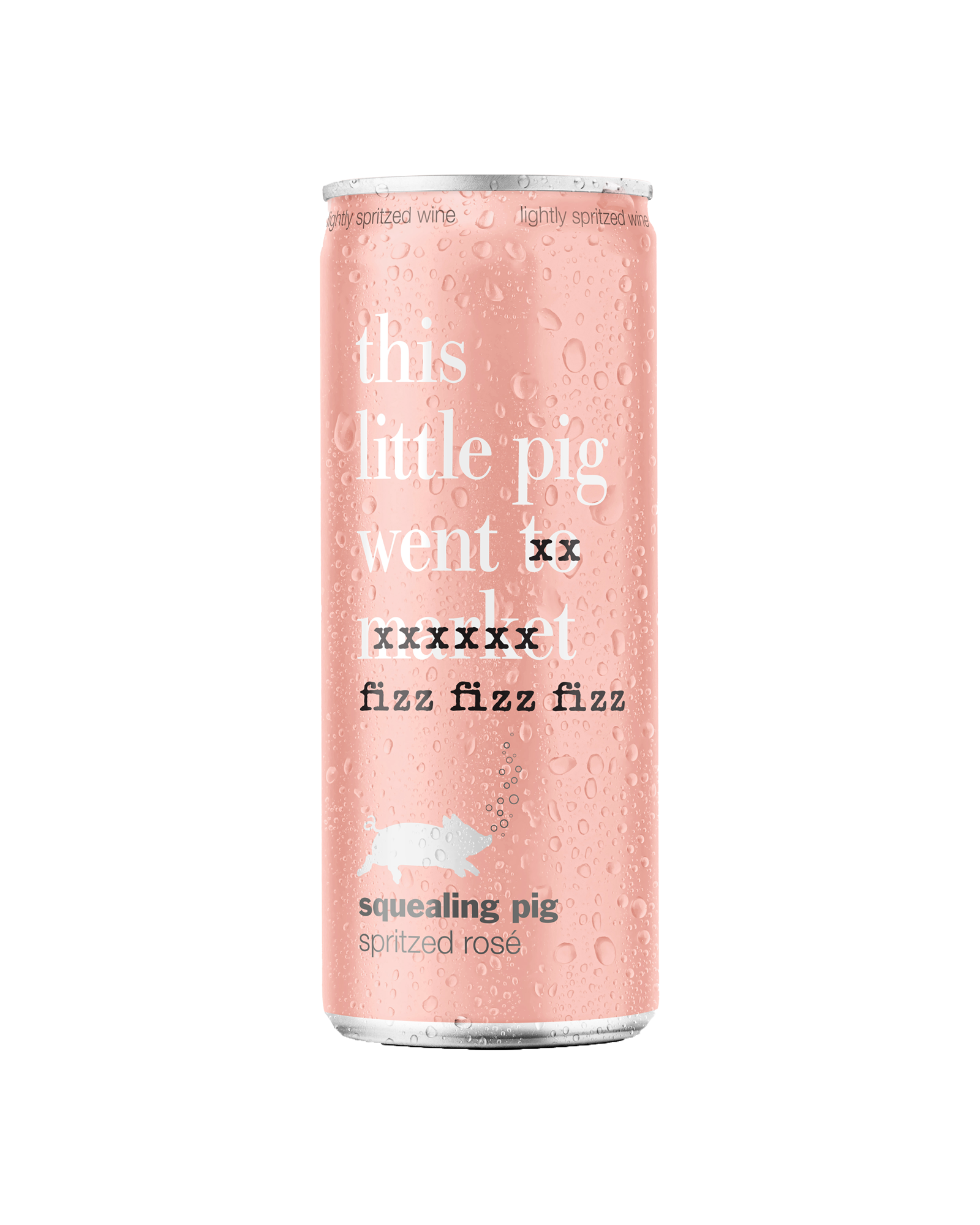 Squealing Pig Spritzed Rosé Cans 250mL