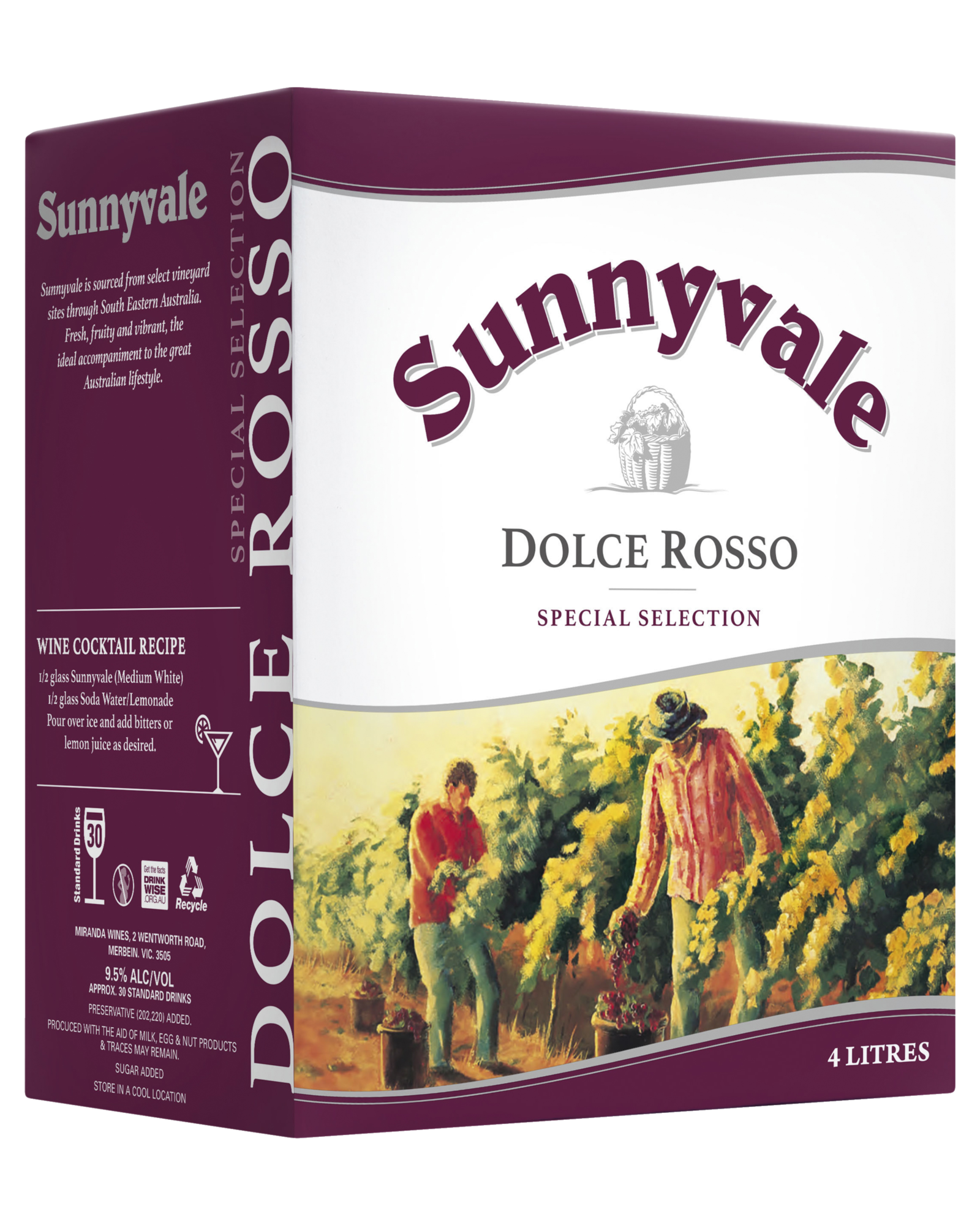 Sunnyvale Dolce Rosso Cask 4L
