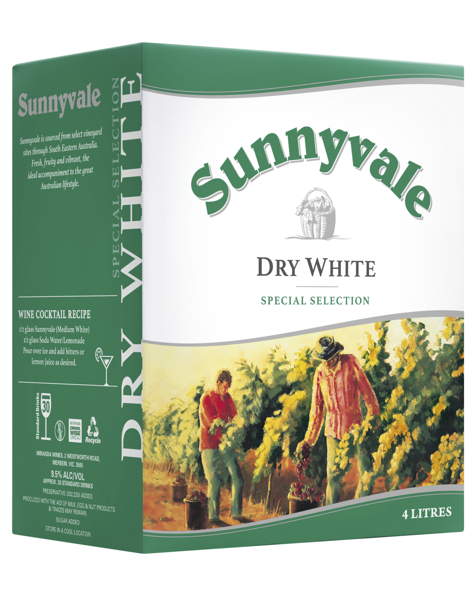 Sunnyvale Dry White Cask 4L