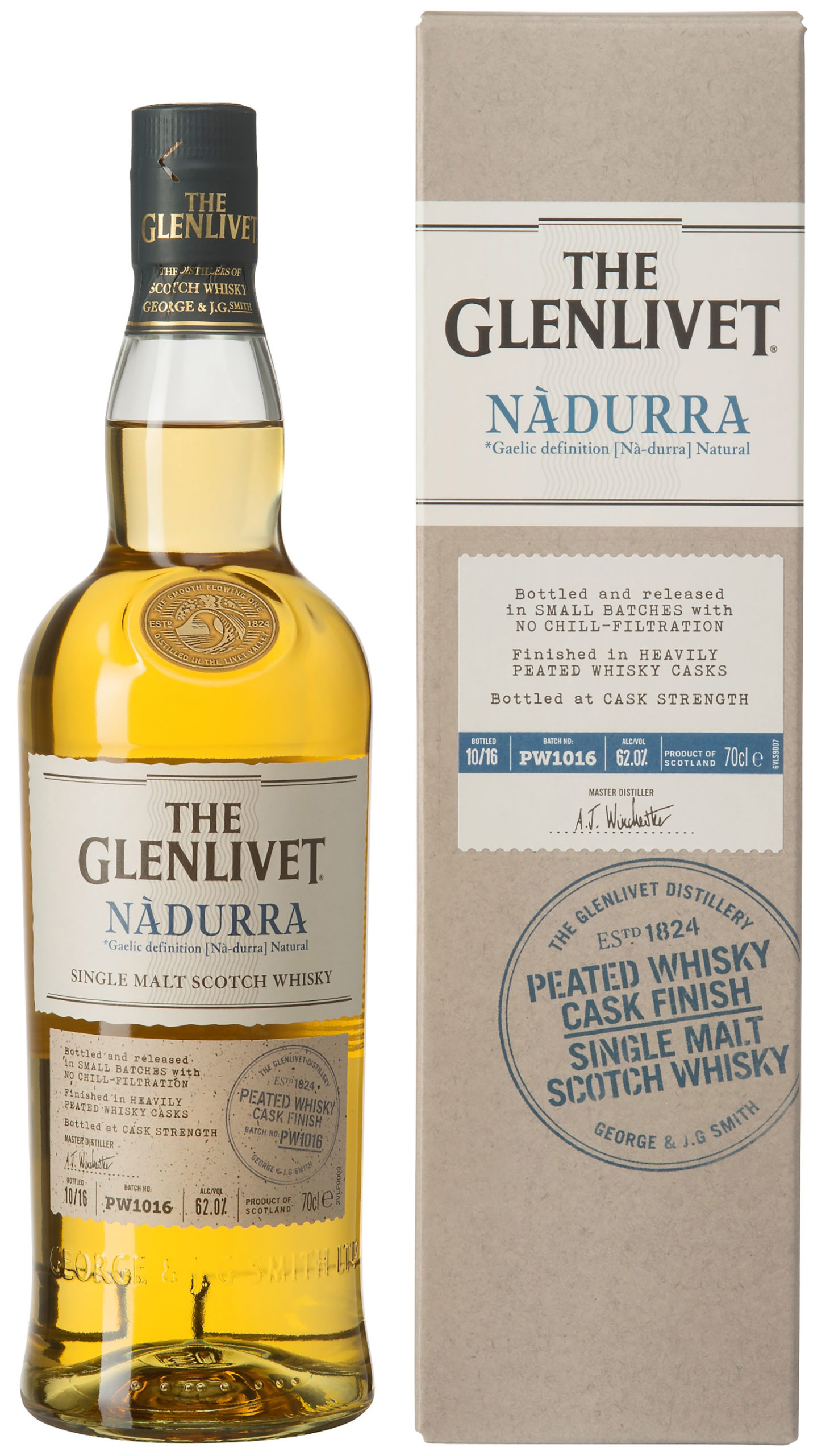 The Glenlivet Nàdurra Peated Whisky Cask Finish Single Malt