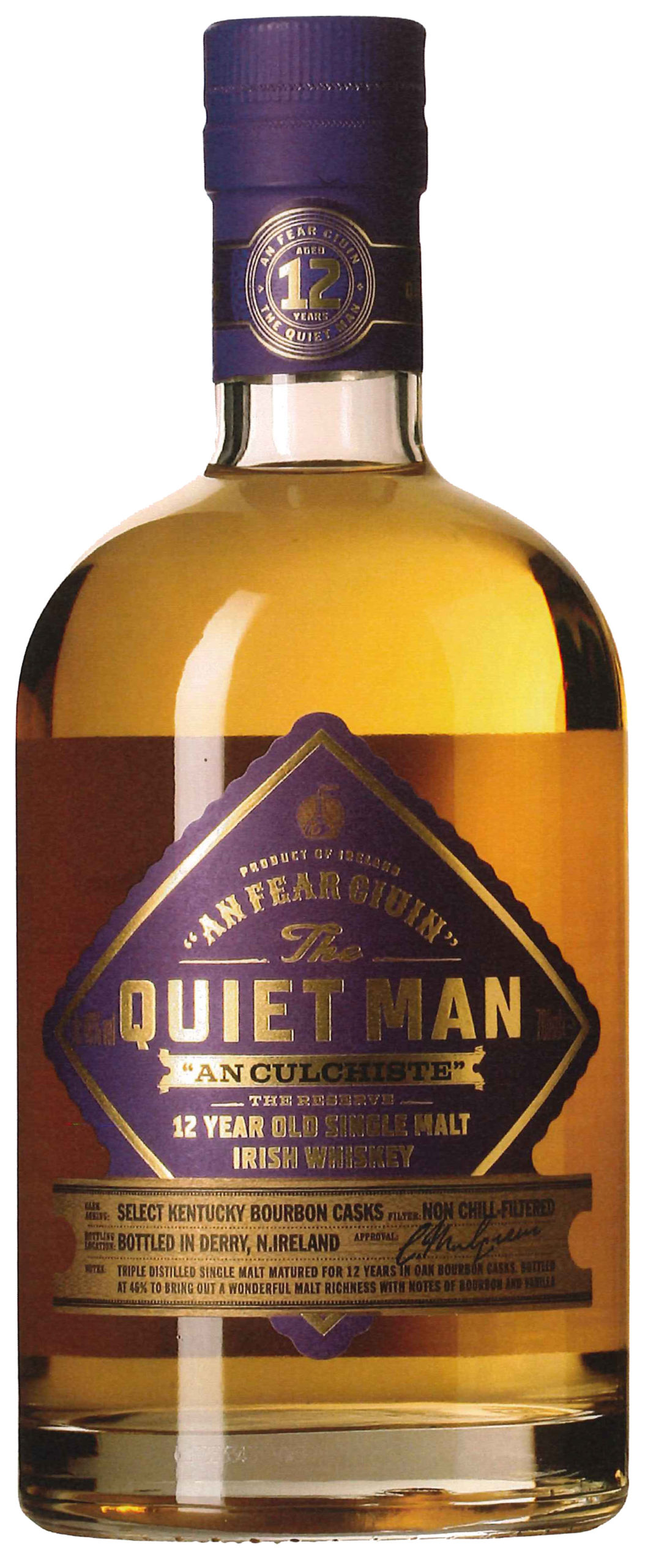 The Quiet Man 12 Year Old Single Malt