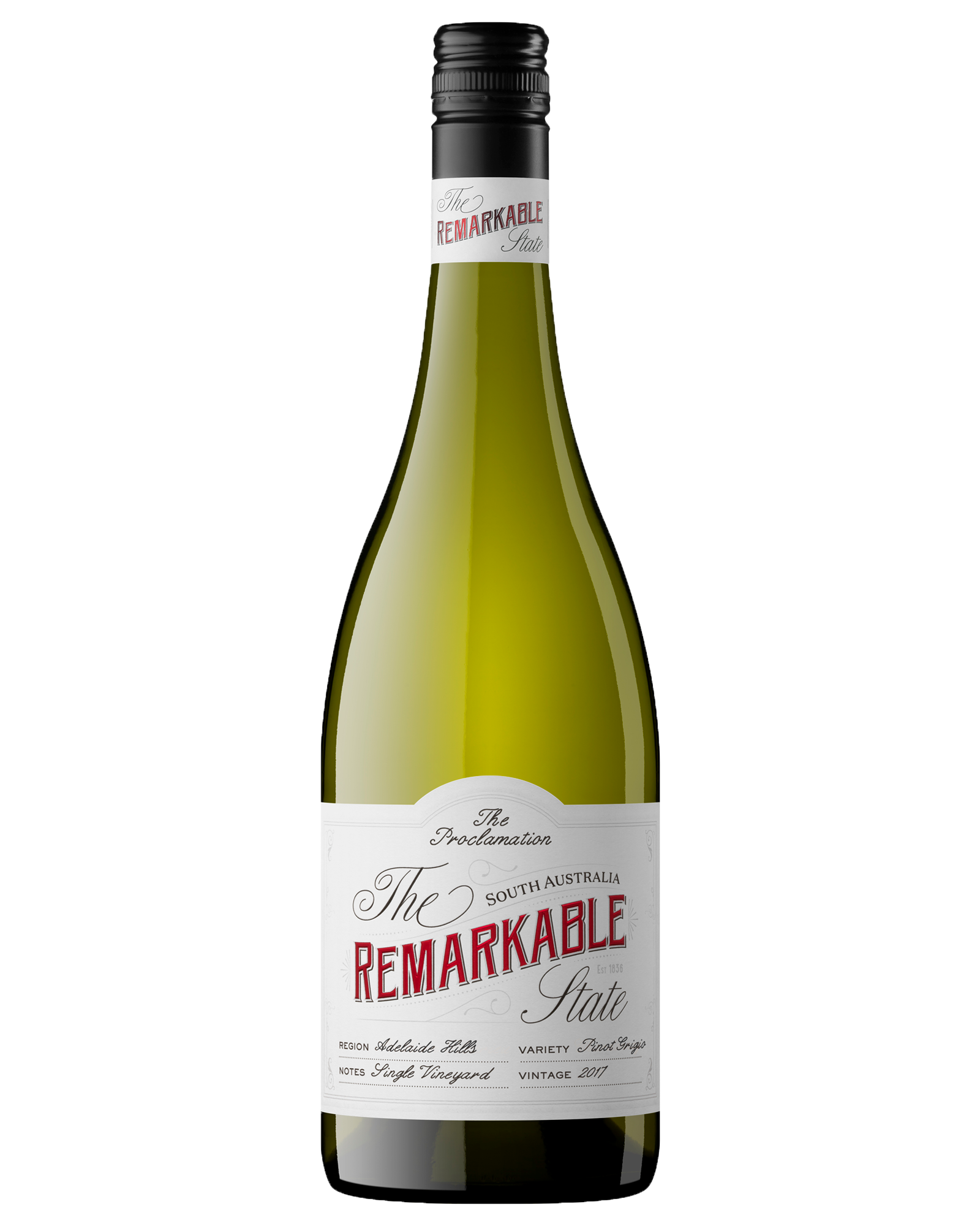The Remarkable State Proclamation Adelaide Hills Pinot Grigio 2017