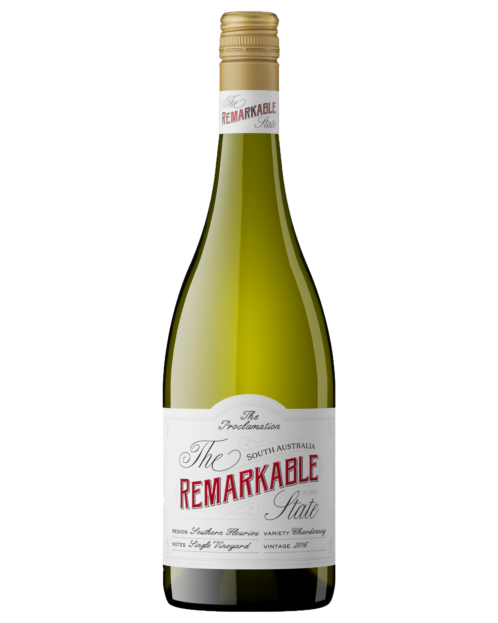 The Remarkable State Proclamation Southern Fleurieu Chardonnay 2016
