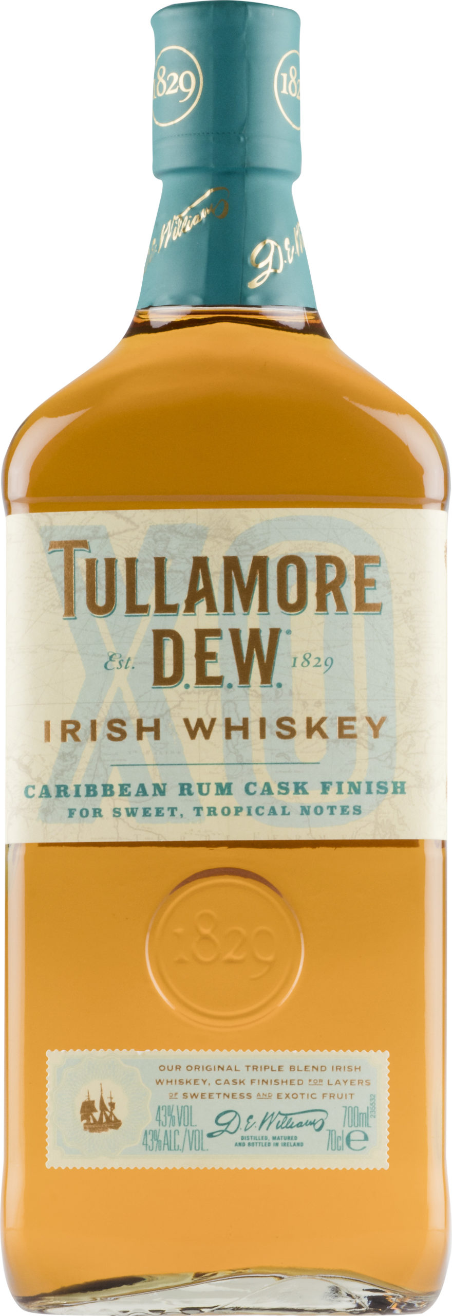 Tullamore D.E.W. X.O. Caribbean Rum Cask Finish