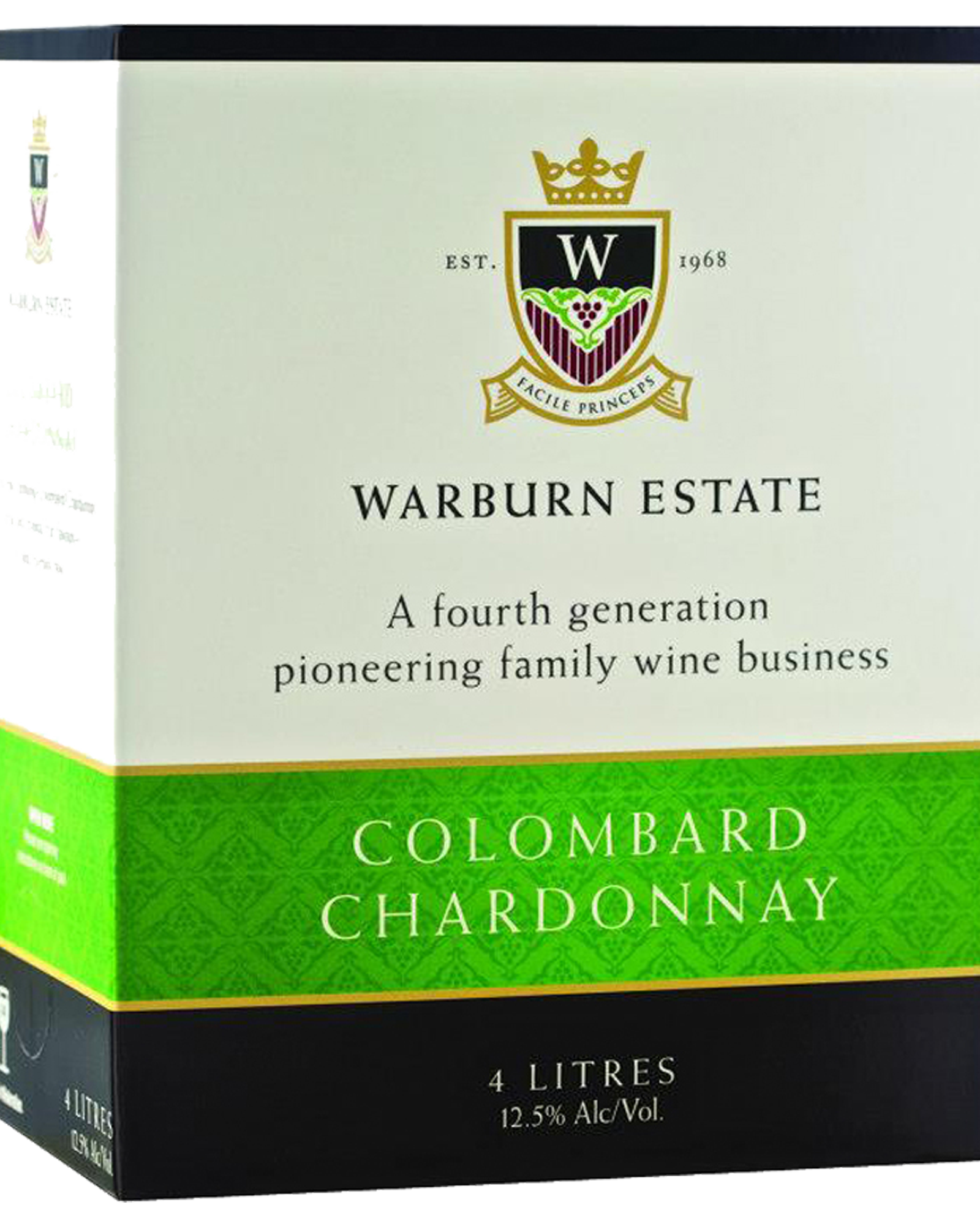 Warburn Premium Colombard Chardonnay Cask 4L