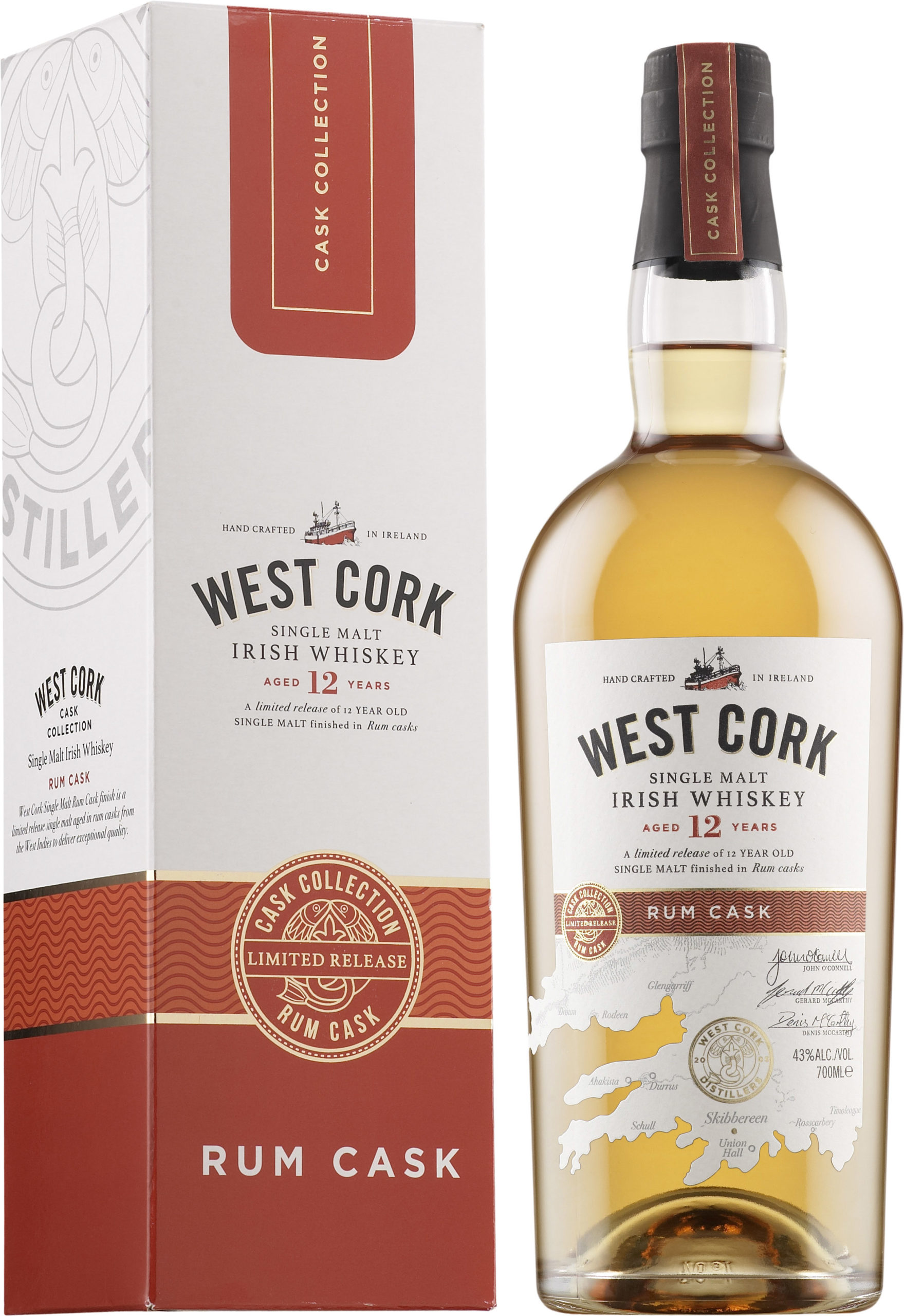 West Cork Rum Cask Finish 12 Year Old Single Malt